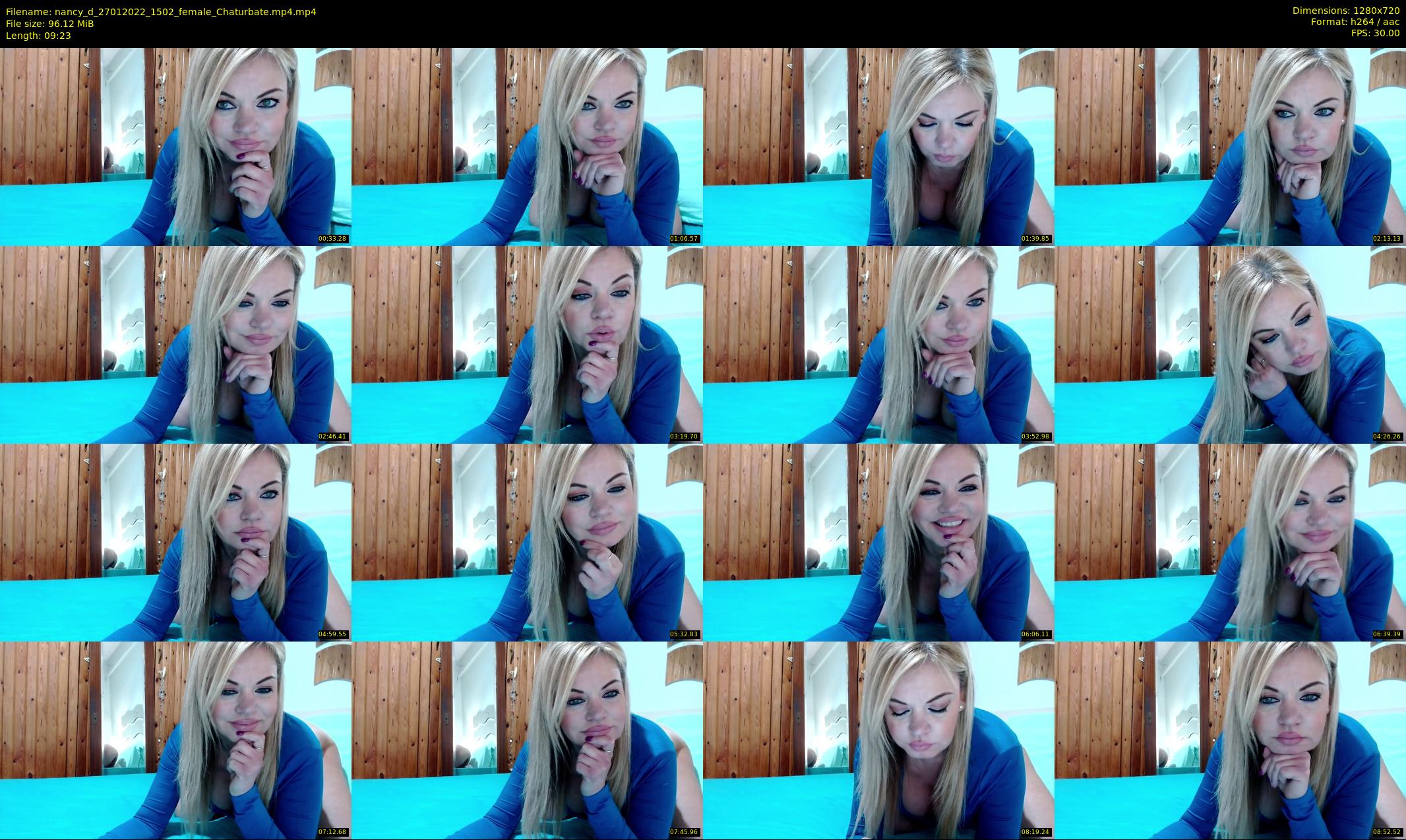 nancy_d — 10 minute Chaturbate female cam show recording, 720p, Jan 27, 2022