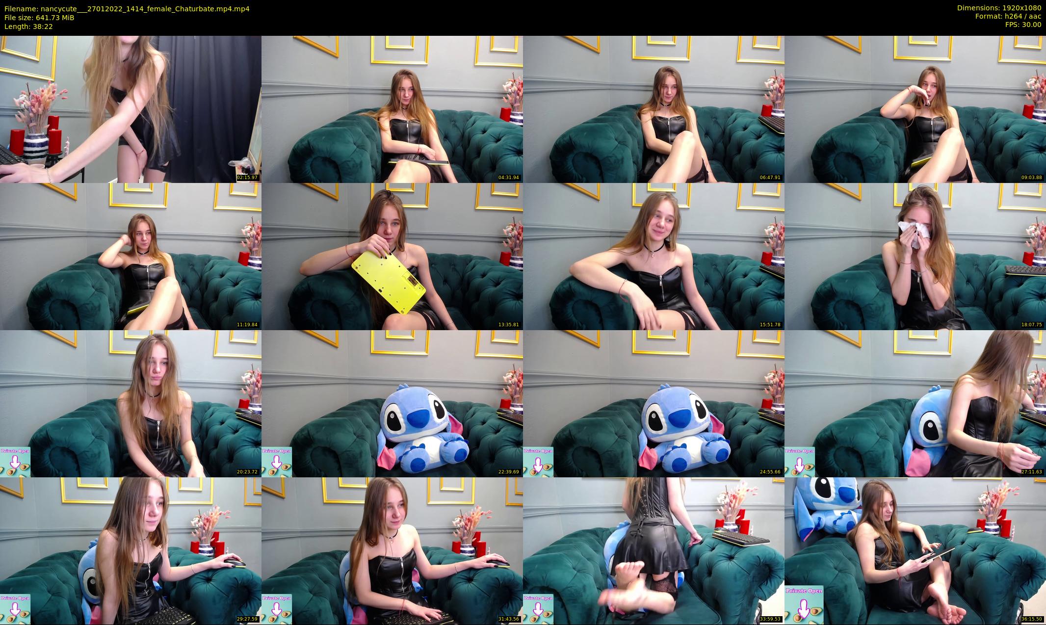 nancycute__ — 39 minute Chaturbate female cam show recording, 1080p, Jan 27, 2022