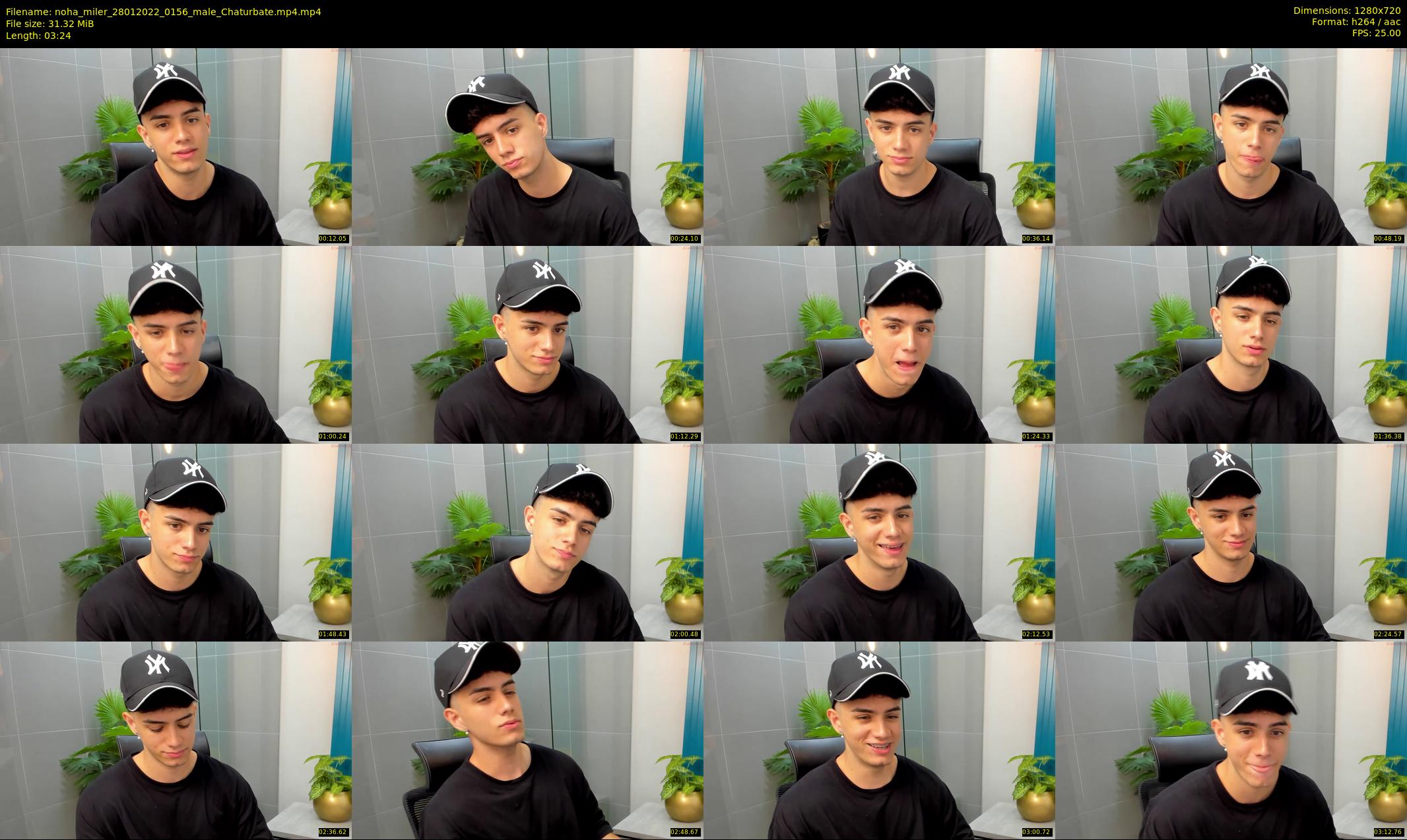noha_miler — 4 minute Chaturbate male cam show recording, 720p, Jan 28, 2022