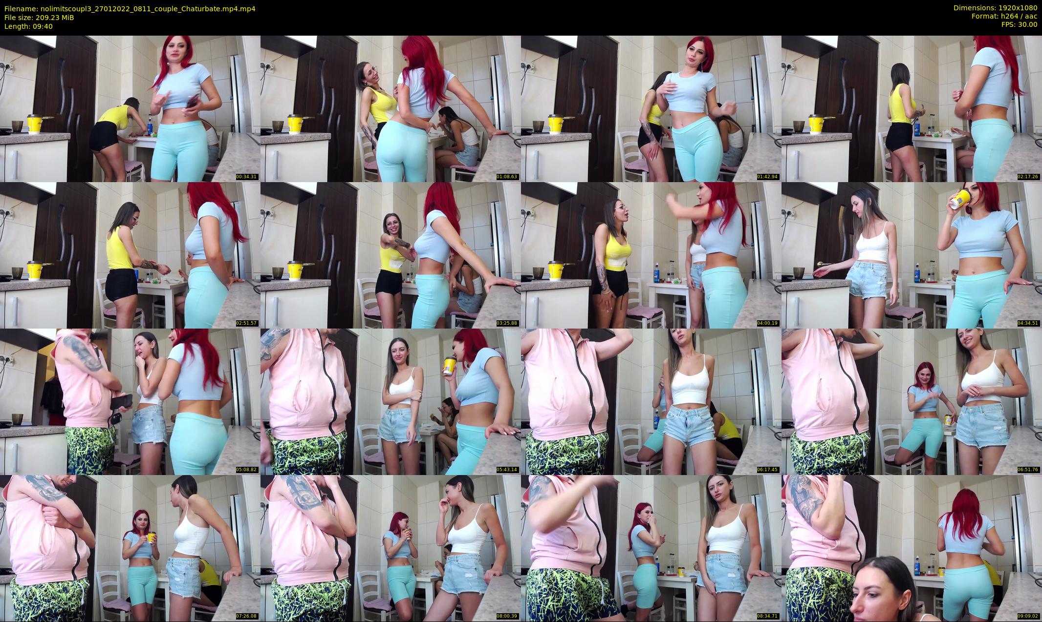nolimitscoupl3 — 10 minute Chaturbate couple cam show recording, 1080p, Jan 27, 2022