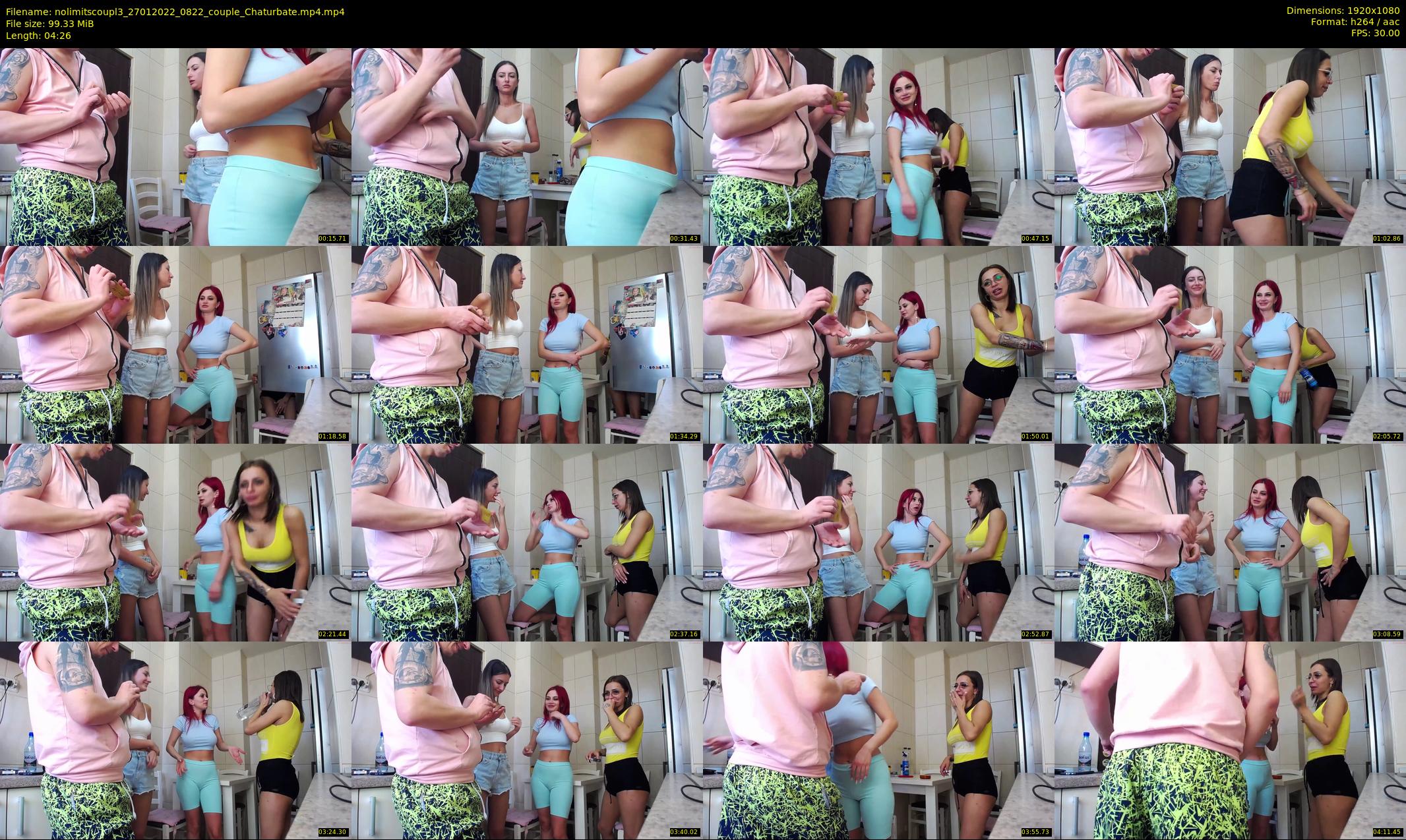 nolimitscoupl3 — 5 minute Chaturbate couple cam show recording, 1080p, Jan 27, 2022