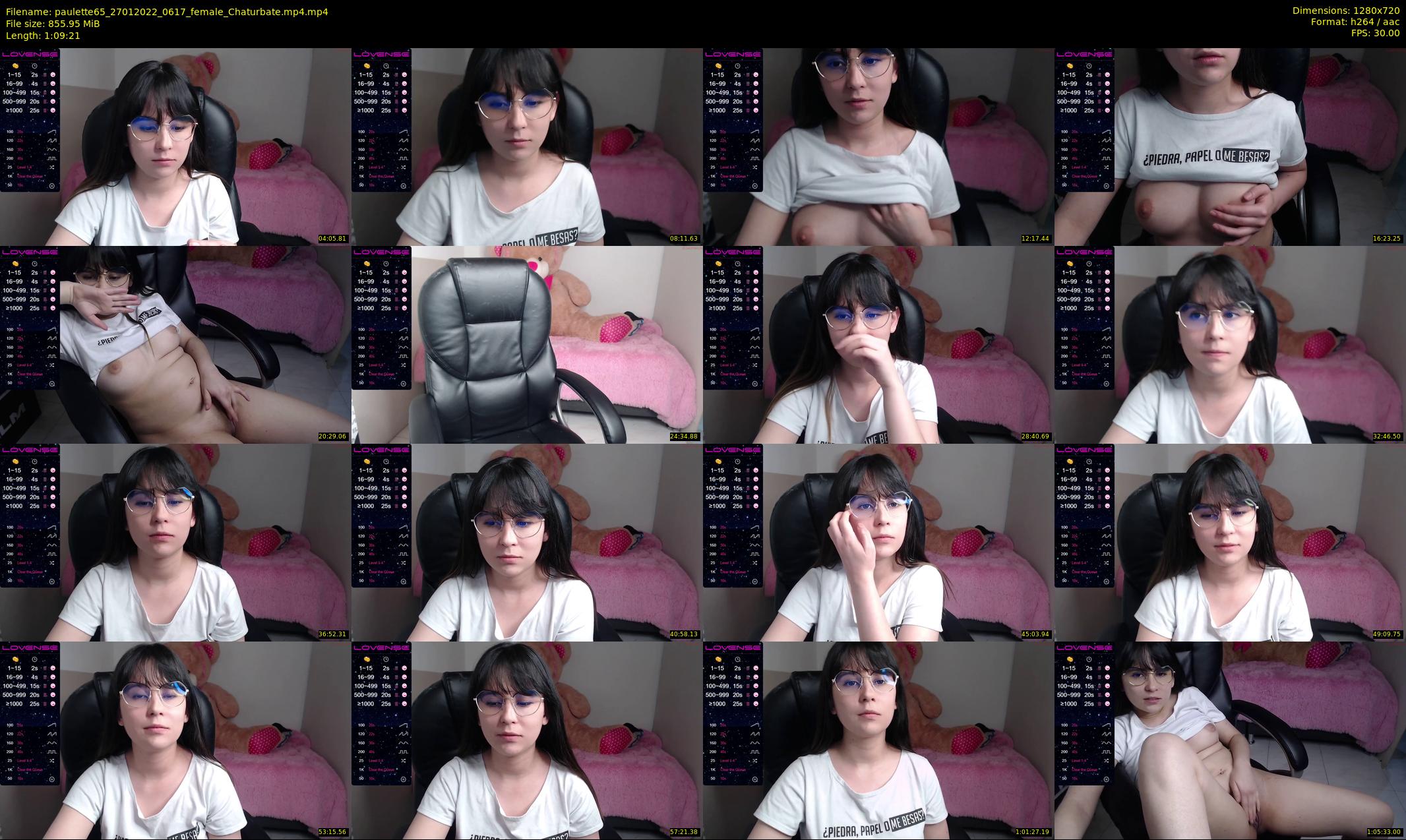 paulette65 — 70 minute Chaturbate female cam show recording, 720p, Jan 27, 2022