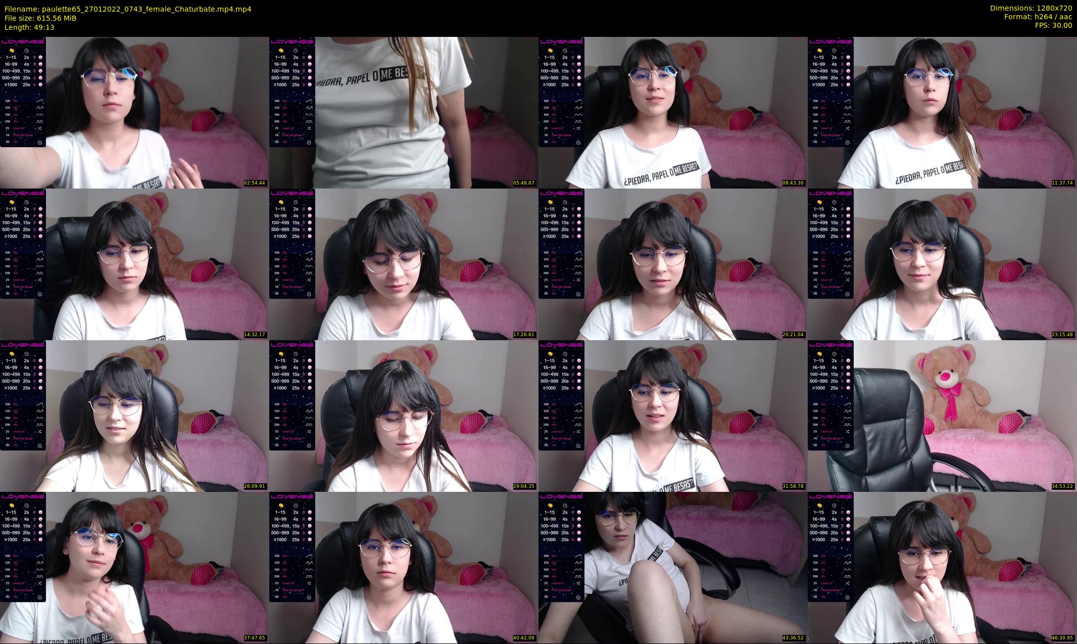 paulette65 — 50 minute Chaturbate female cam show recording, 720p, Jan 27, 2022