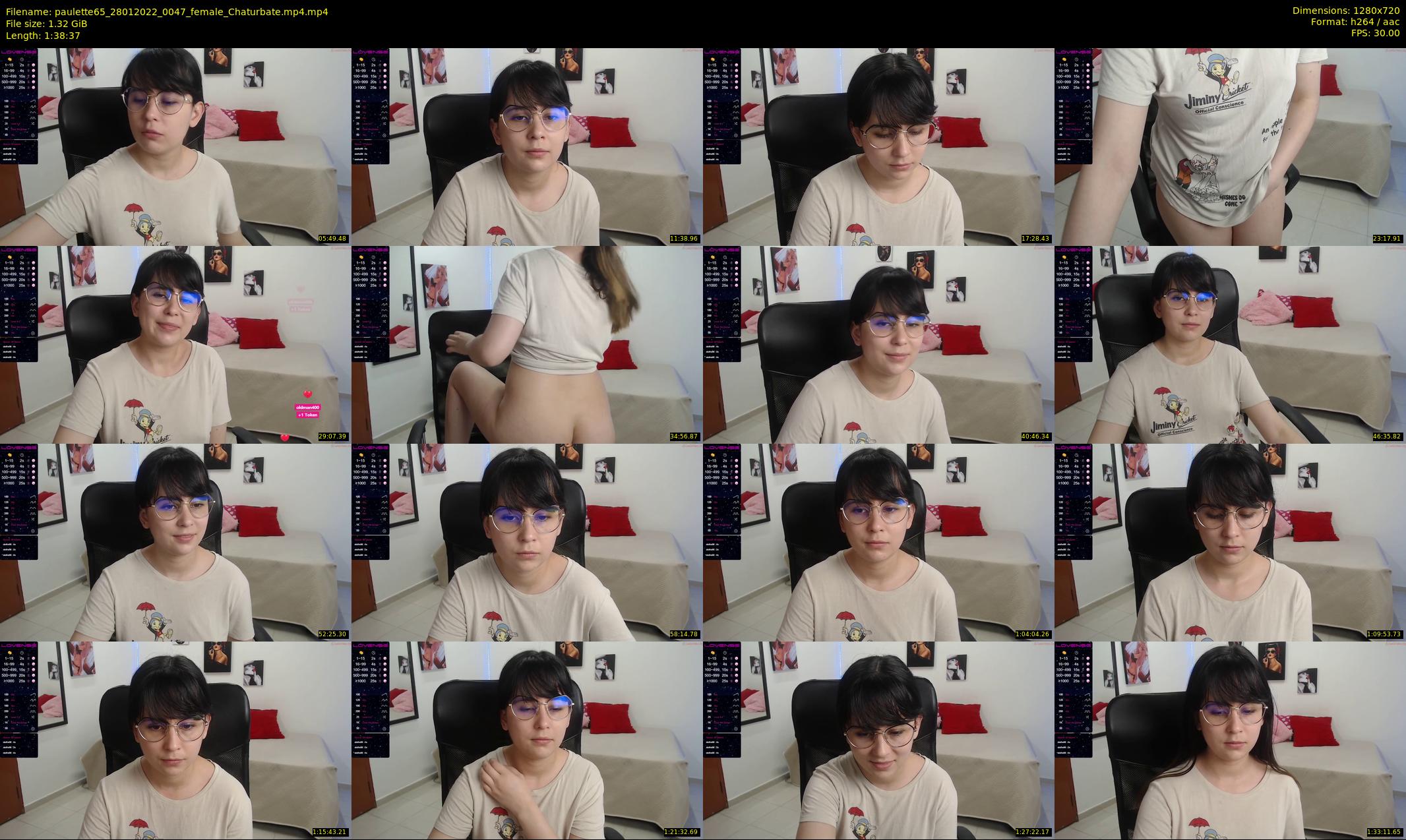 paulette65 — 99 minute Chaturbate female cam show recording, 720p, Jan 28, 2022
