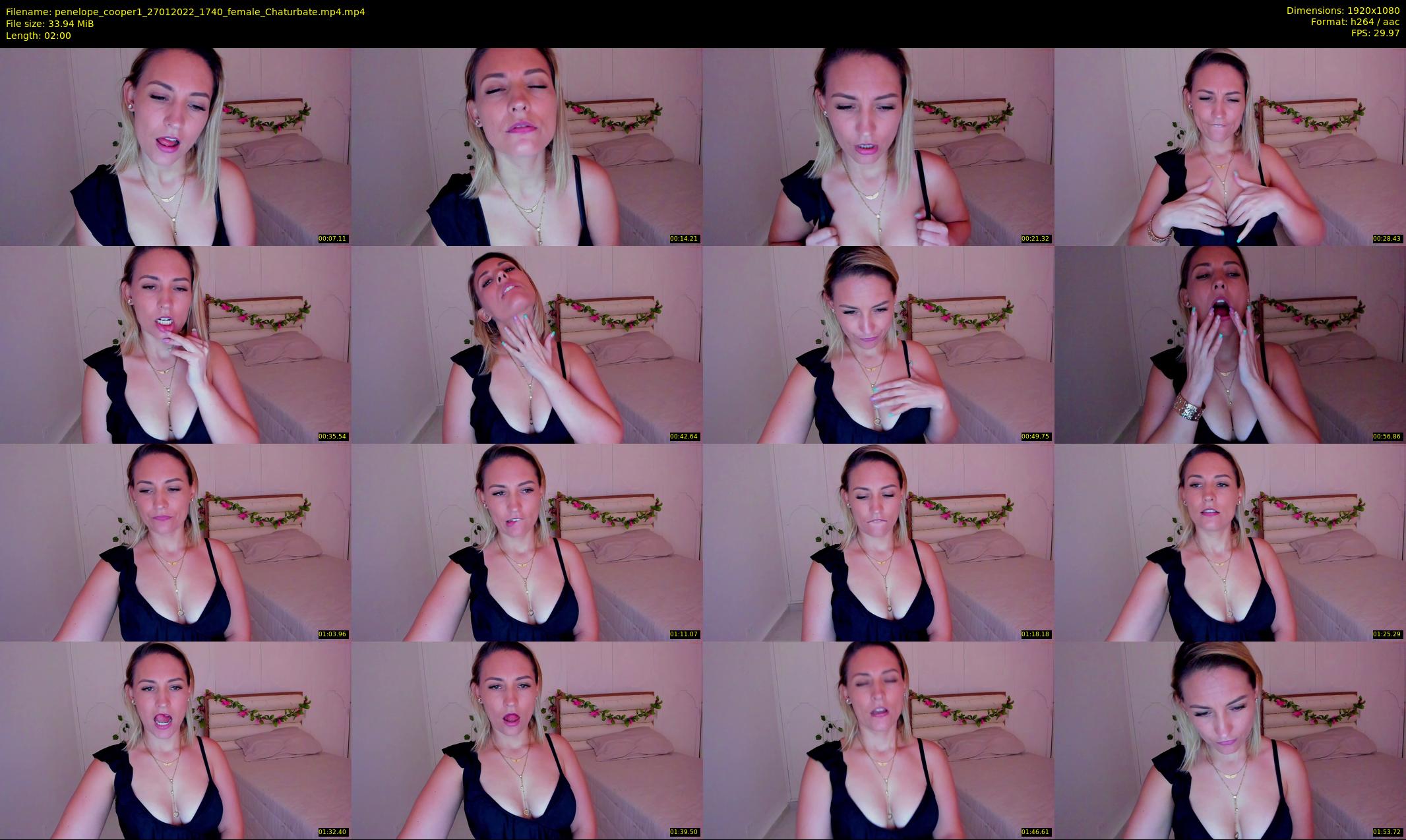 penelope_cooper1 — 2 minute Chaturbate female cam show recording, 1080p, Jan 27, 2022
