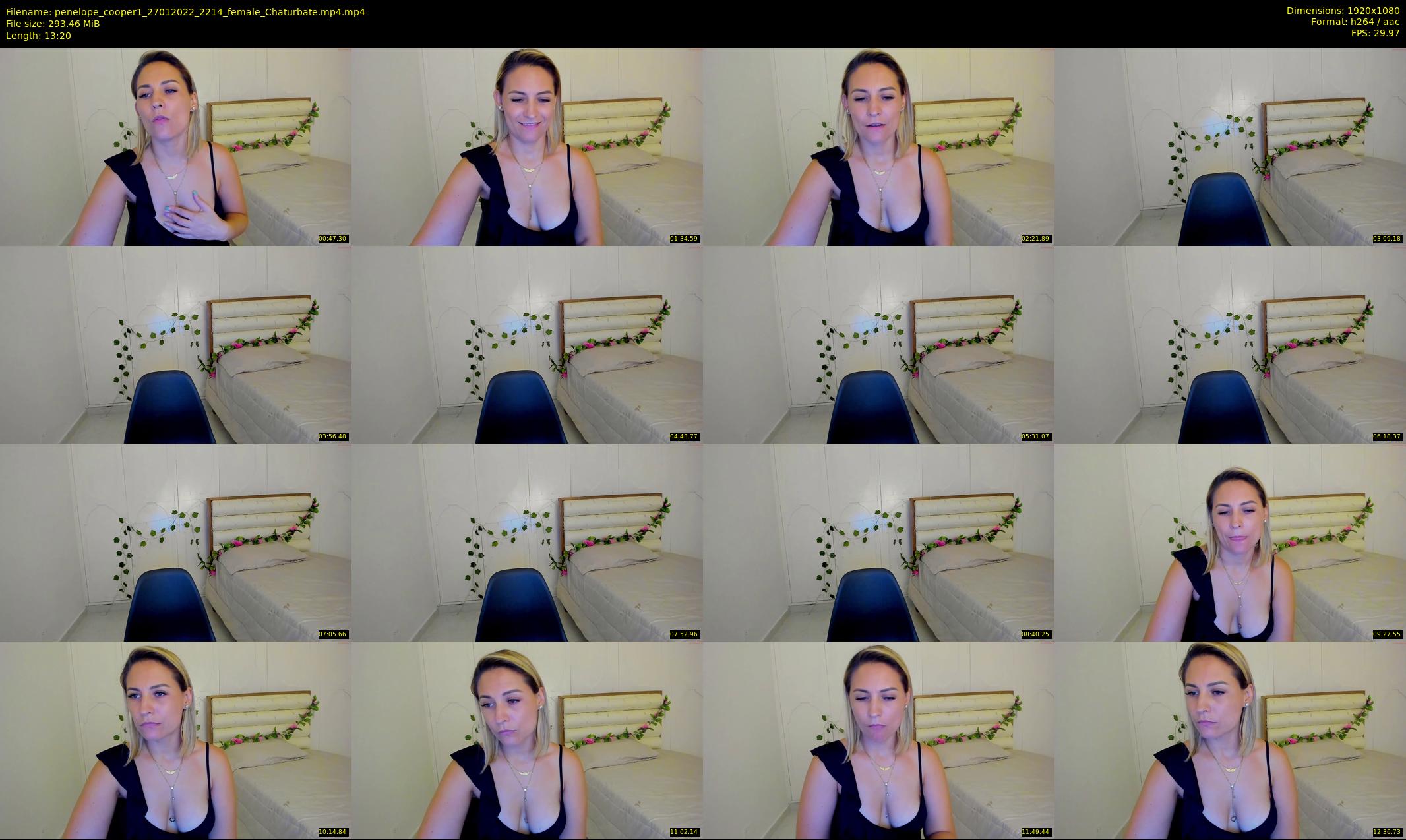 penelope_cooper1 — 14 minute Chaturbate female cam show recording, 1080p, Jan 27, 2022