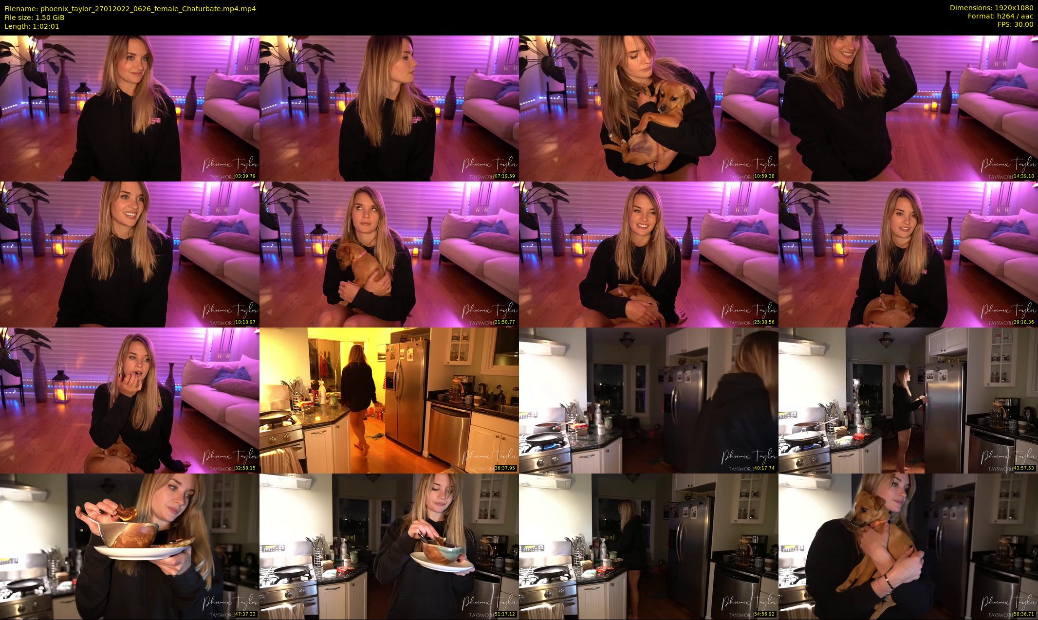 phoenix_taylor — 63 minute Chaturbate female cam show recording, 1080p, Jan 27, 2022