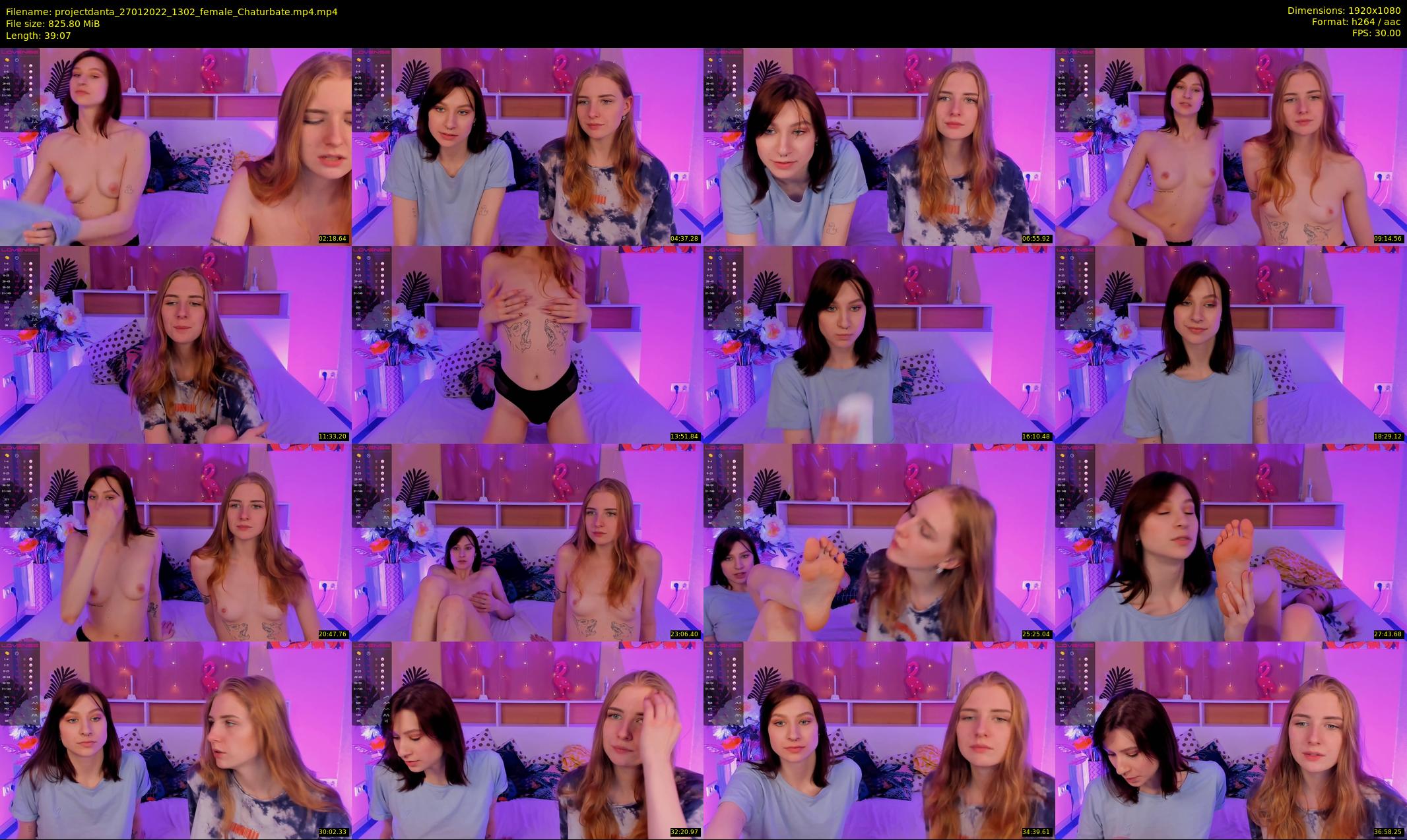 projectdanta — 40 minute Chaturbate female cam show recording, 1080p, Jan 27, 2022