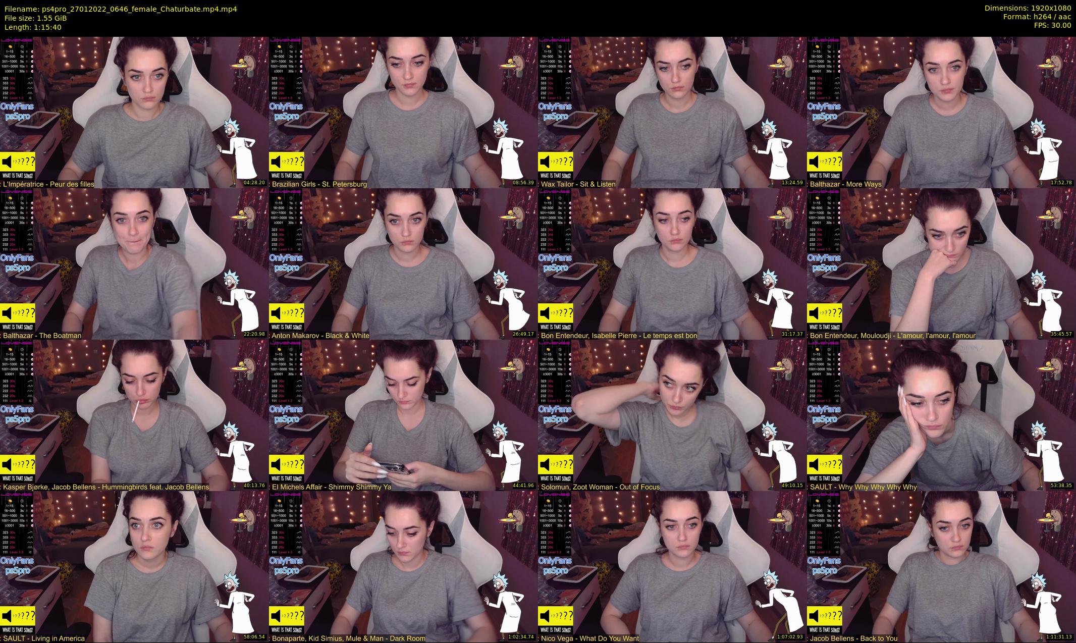 ps4pro — 76 minute Chaturbate female cam show recording, 1080p, Jan 27, 2022