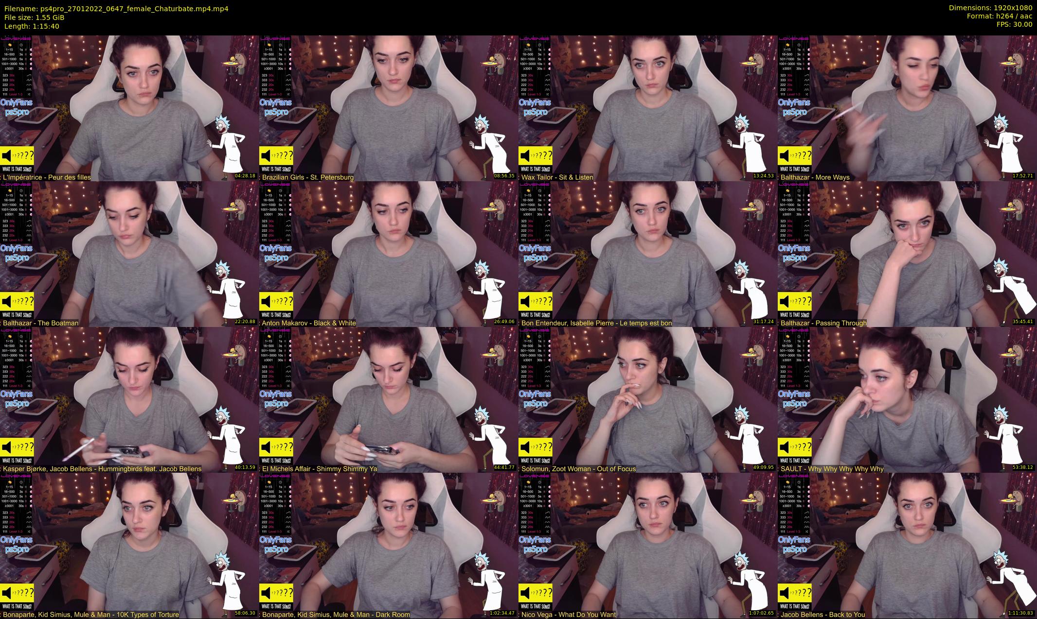 ps4pro — 76 minute Chaturbate female cam show recording, 1080p, Jan 27, 2022