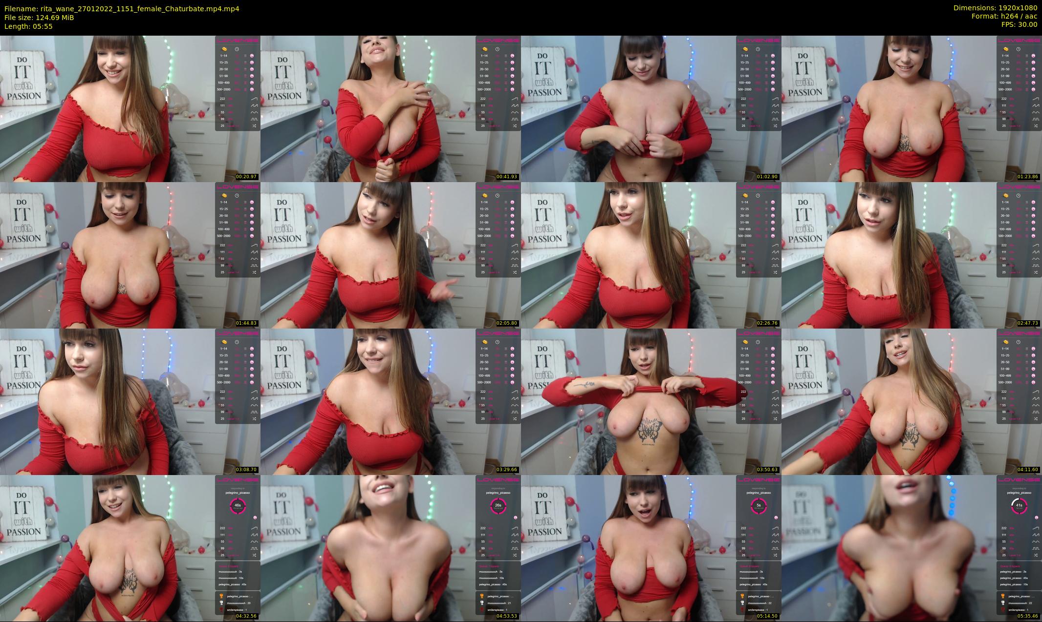 rita_wane — 6 minute Chaturbate female cam show recording, 1080p, Jan 27, 2022