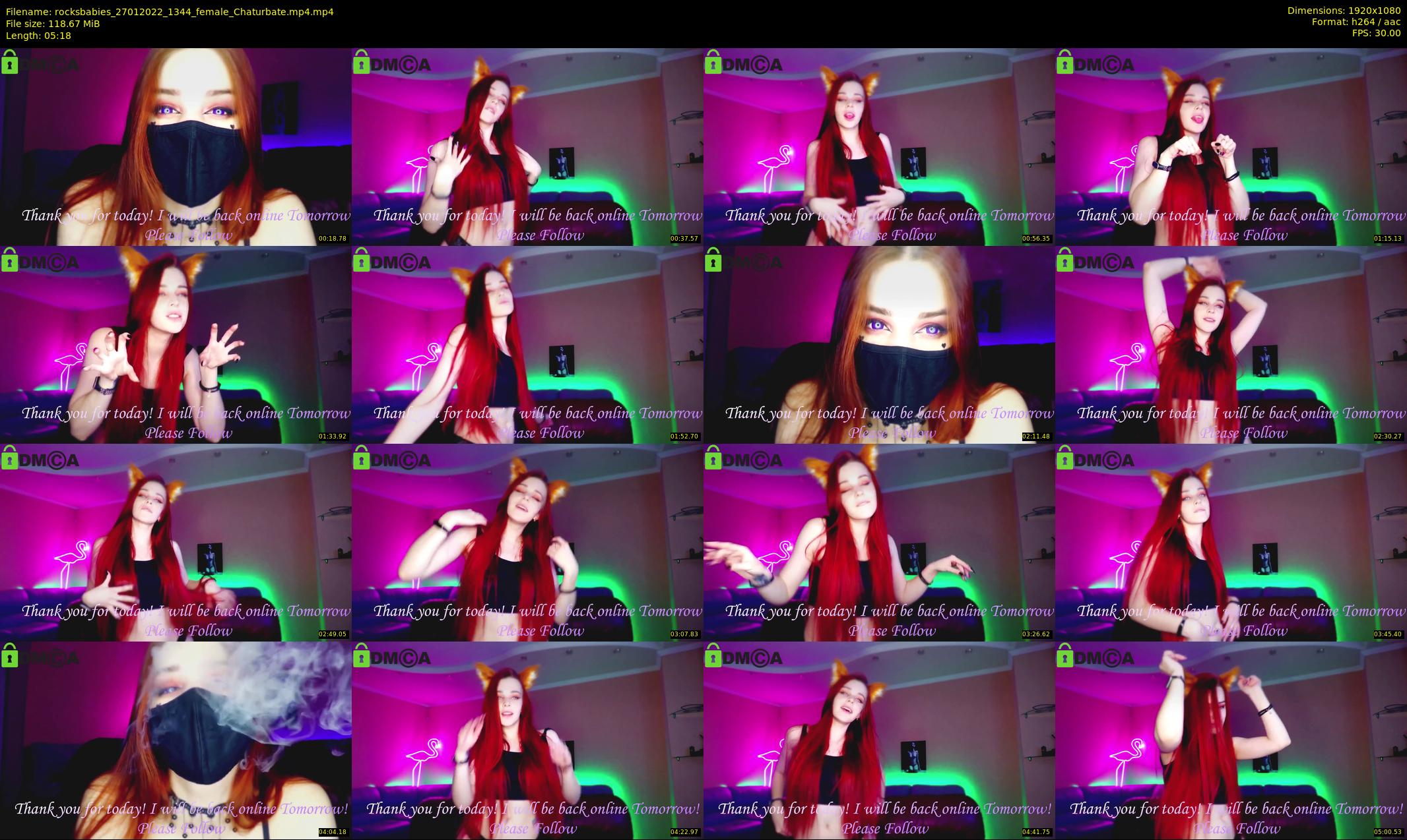 rocksbabies — 6 minute Chaturbate female cam show recording, 1080p, Jan 27, 2022
