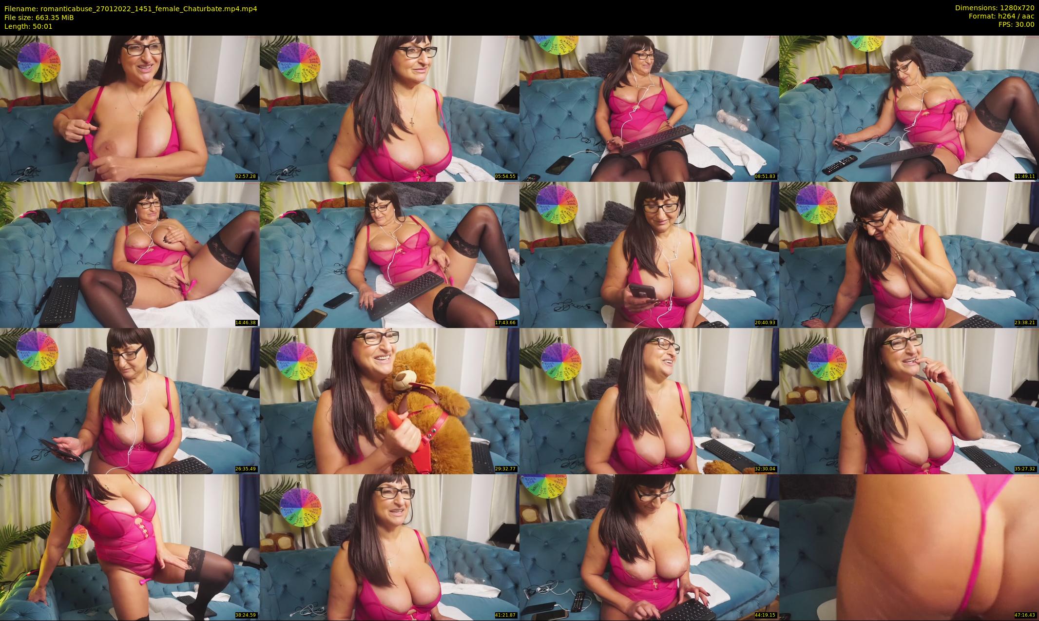 romanticabuse — 51 minute Chaturbate female cam show recording, 720p, Jan 27, 2022
