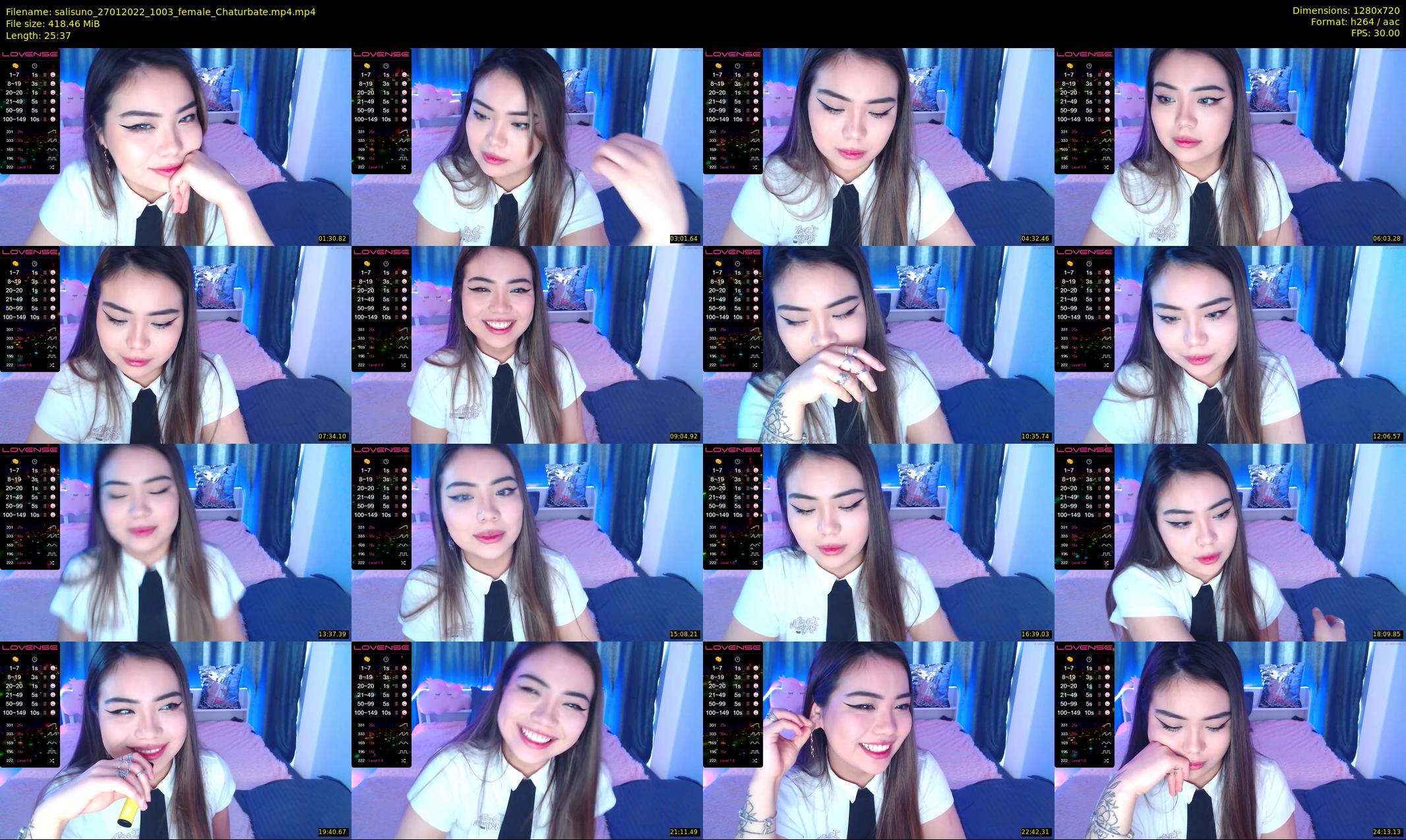 salisuno — 26 minute Chaturbate female cam show recording, 720p, Jan 27, 2022