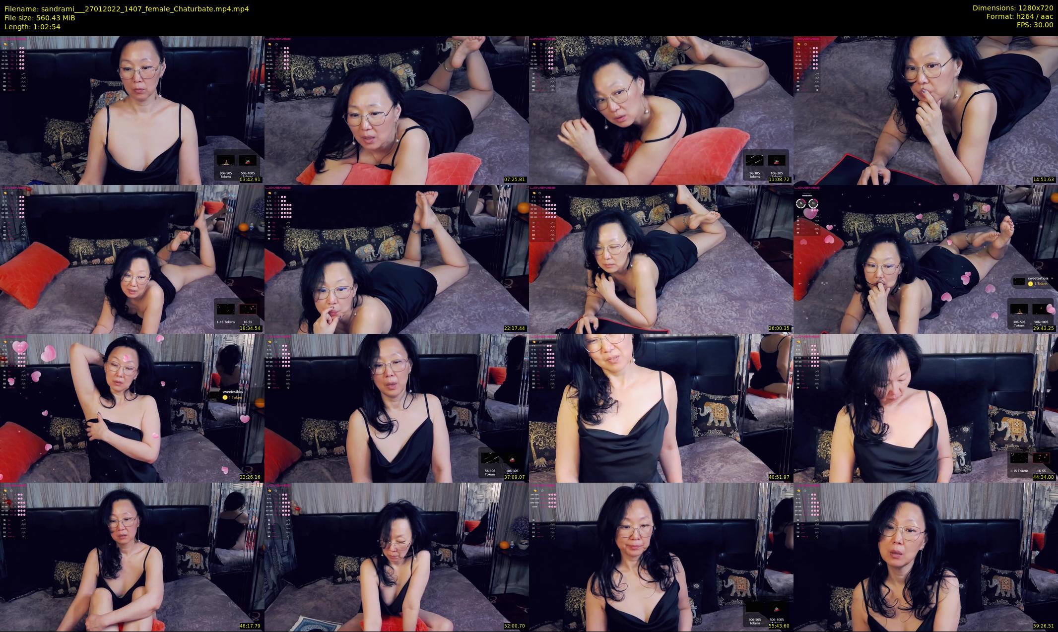 sandrami__ — 63 minute Chaturbate female cam show recording, 720p, Jan 27, 2022