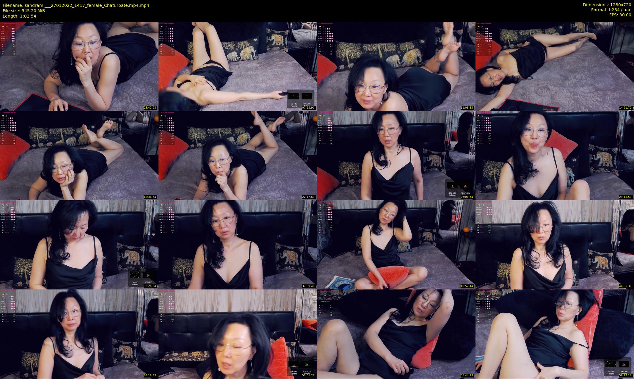 sandrami__ — 63 minute Chaturbate female cam show recording, 720p, Jan 27, 2022