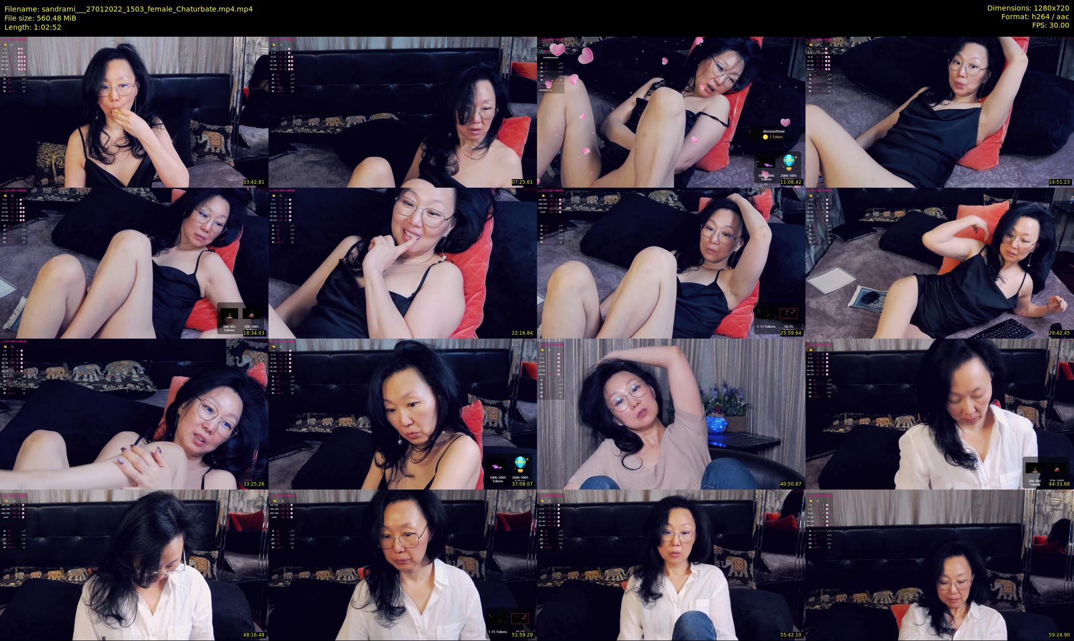 sandrami__ — 63 minute Chaturbate female cam show recording, 720p, Jan 27, 2022