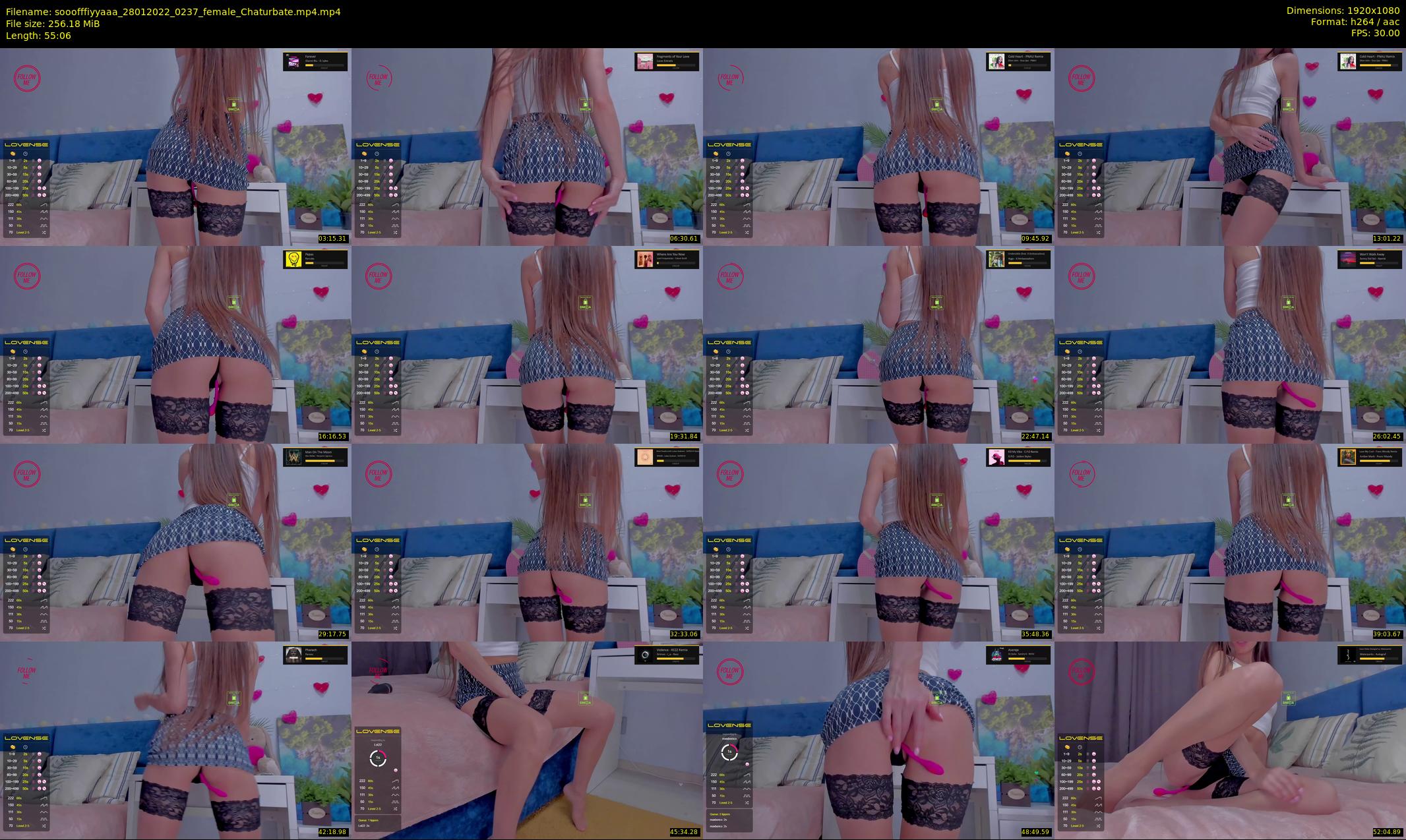 sooofffiyyaaa — 56 minute Chaturbate female cam show recording, 1080p, Jan 28, 2022