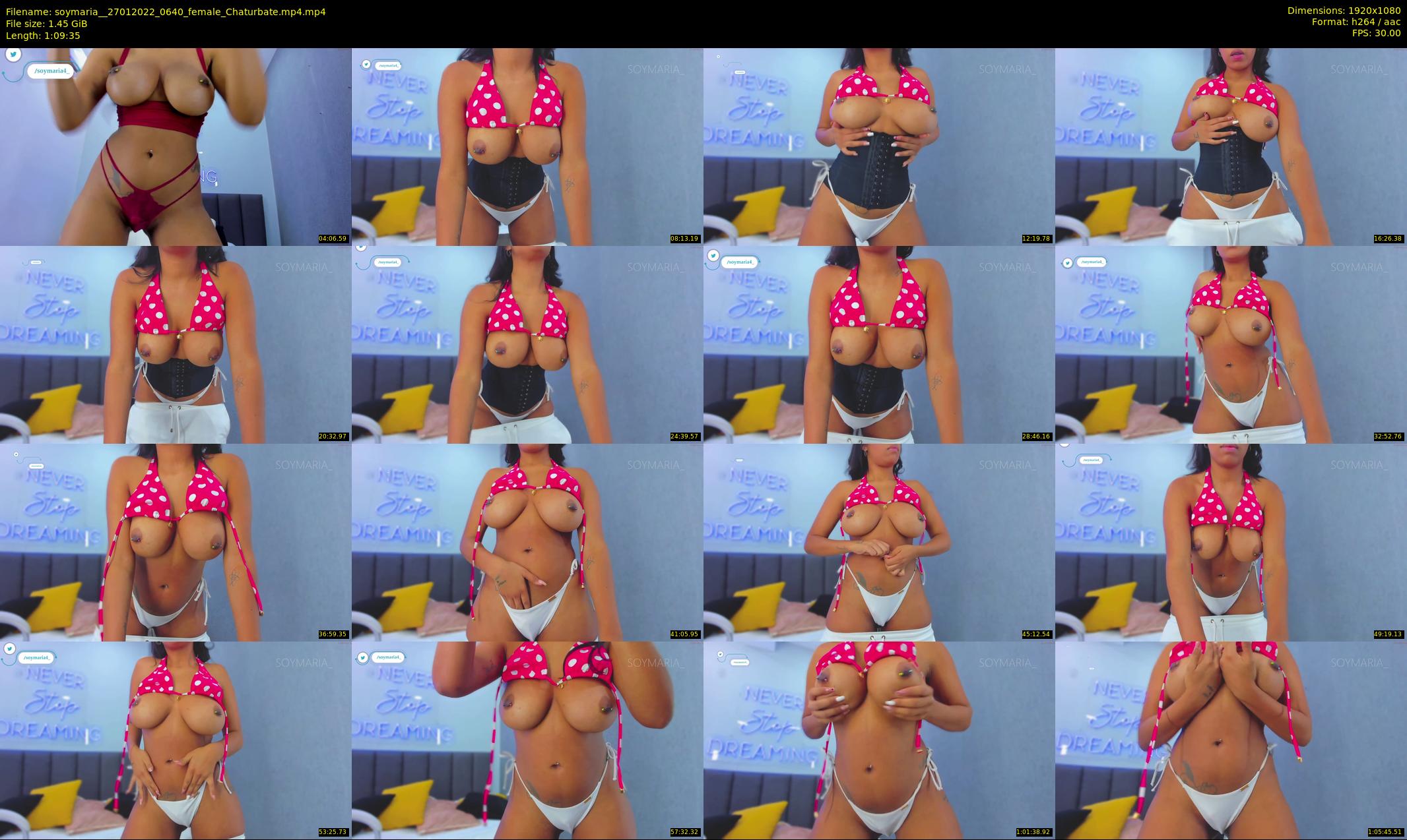 soymaria_ — 70 minute Chaturbate female cam show recording, 1080p, Jan 27, 2022