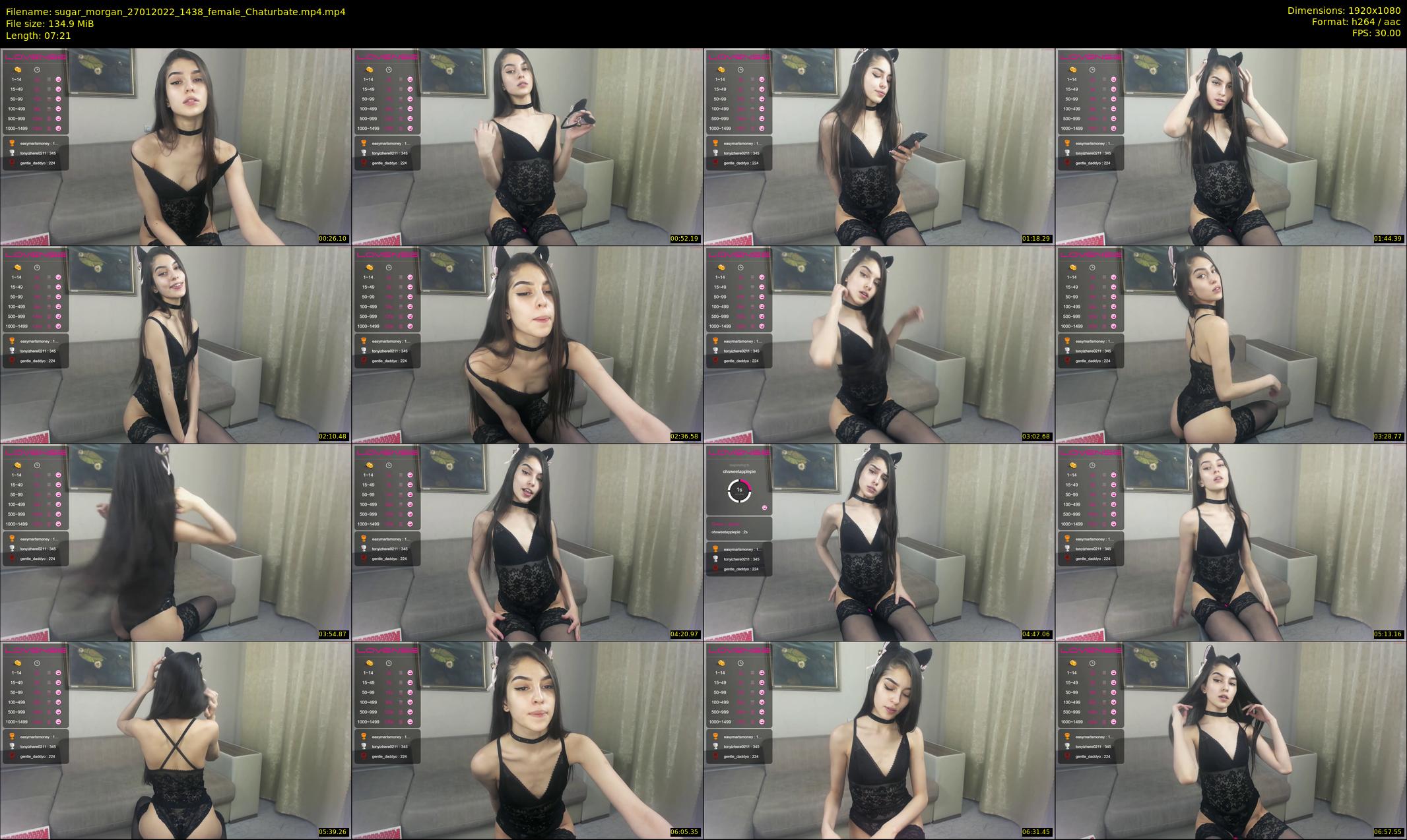sugar_morgan — 8 minute Chaturbate female cam show recording, 1080p, Jan 27, 2022
