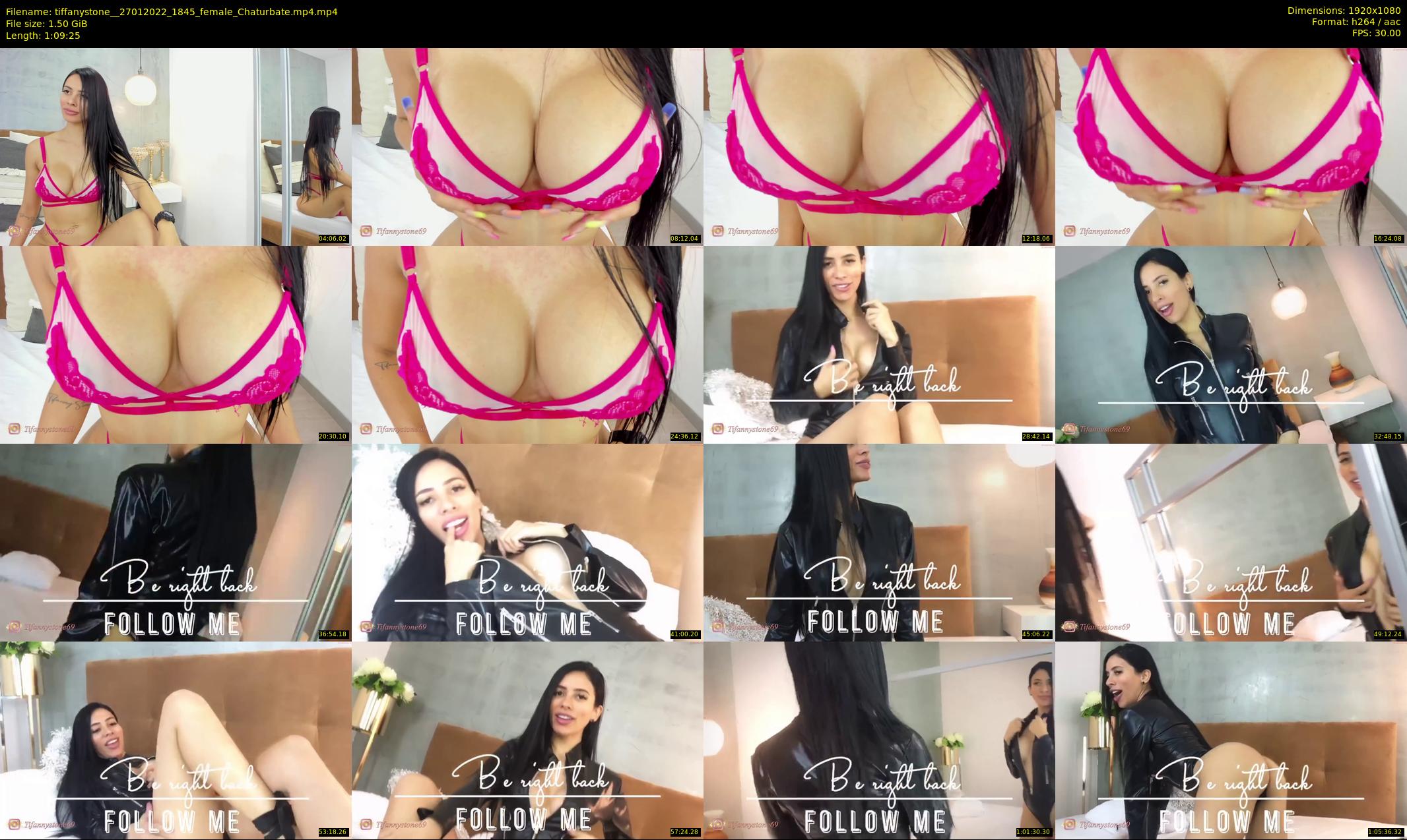 tiffanystone_ — 70 minute Chaturbate female cam show recording, 1080p, Jan 27, 2022
