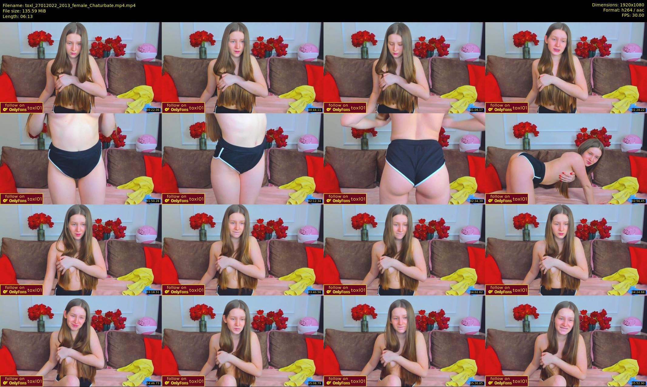 toxl — 7 minute Chaturbate female cam show recording, 1080p, Jan 27, 2022