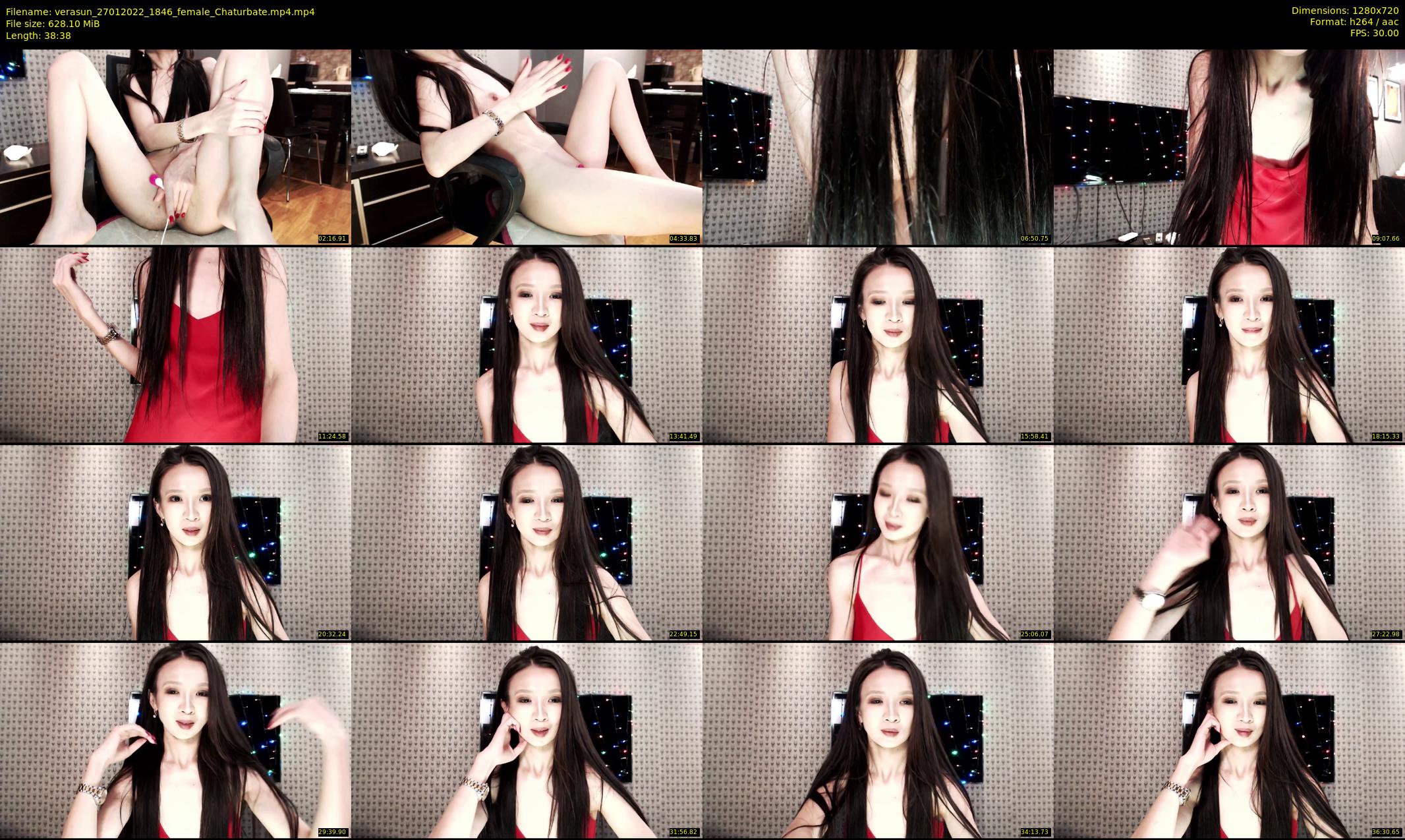 verasun — 39 minute Chaturbate female cam show recording, 720p, Jan 27, 2022