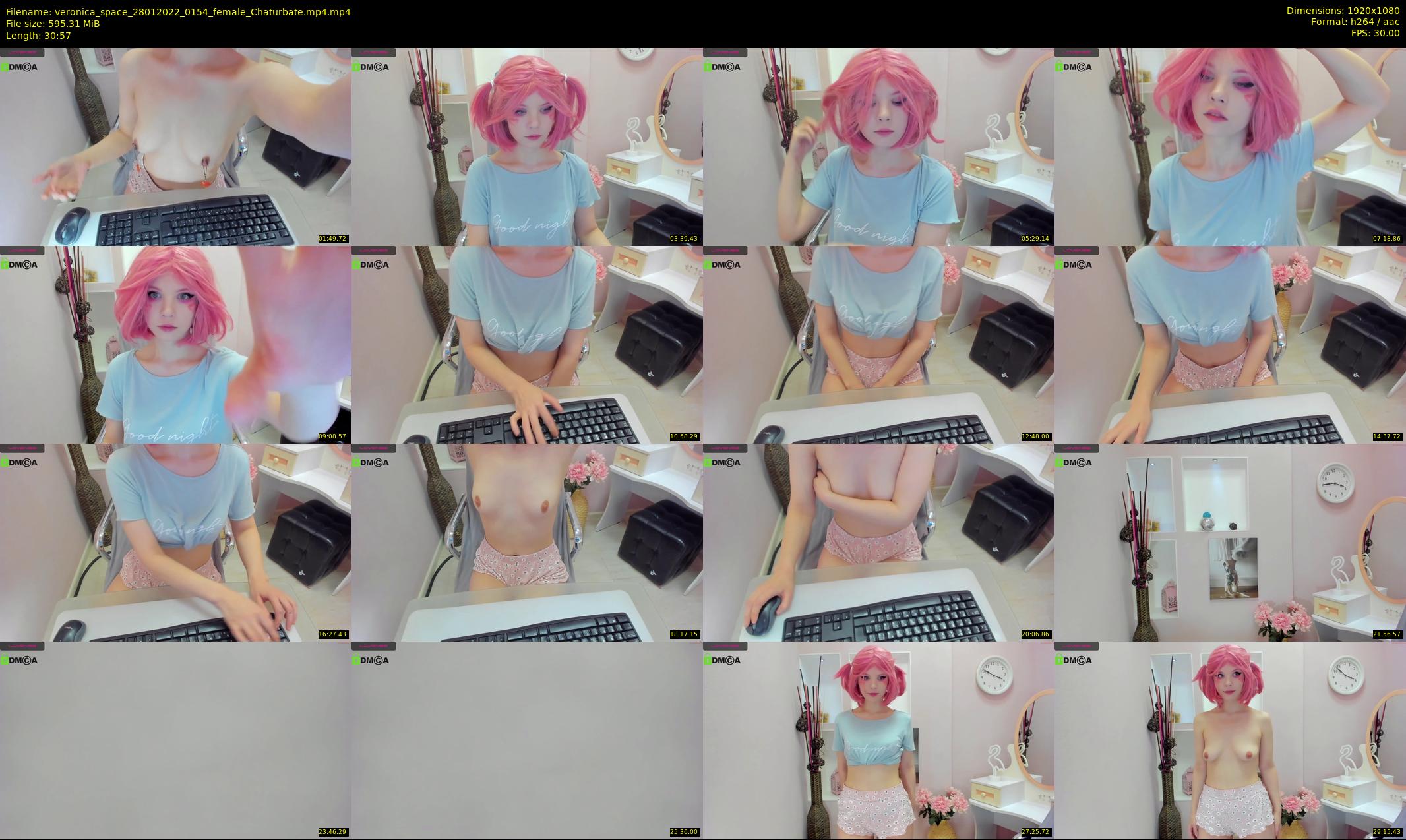 veronica_space — 31 minute Chaturbate female cam show recording, 1080p, Jan 28, 2022