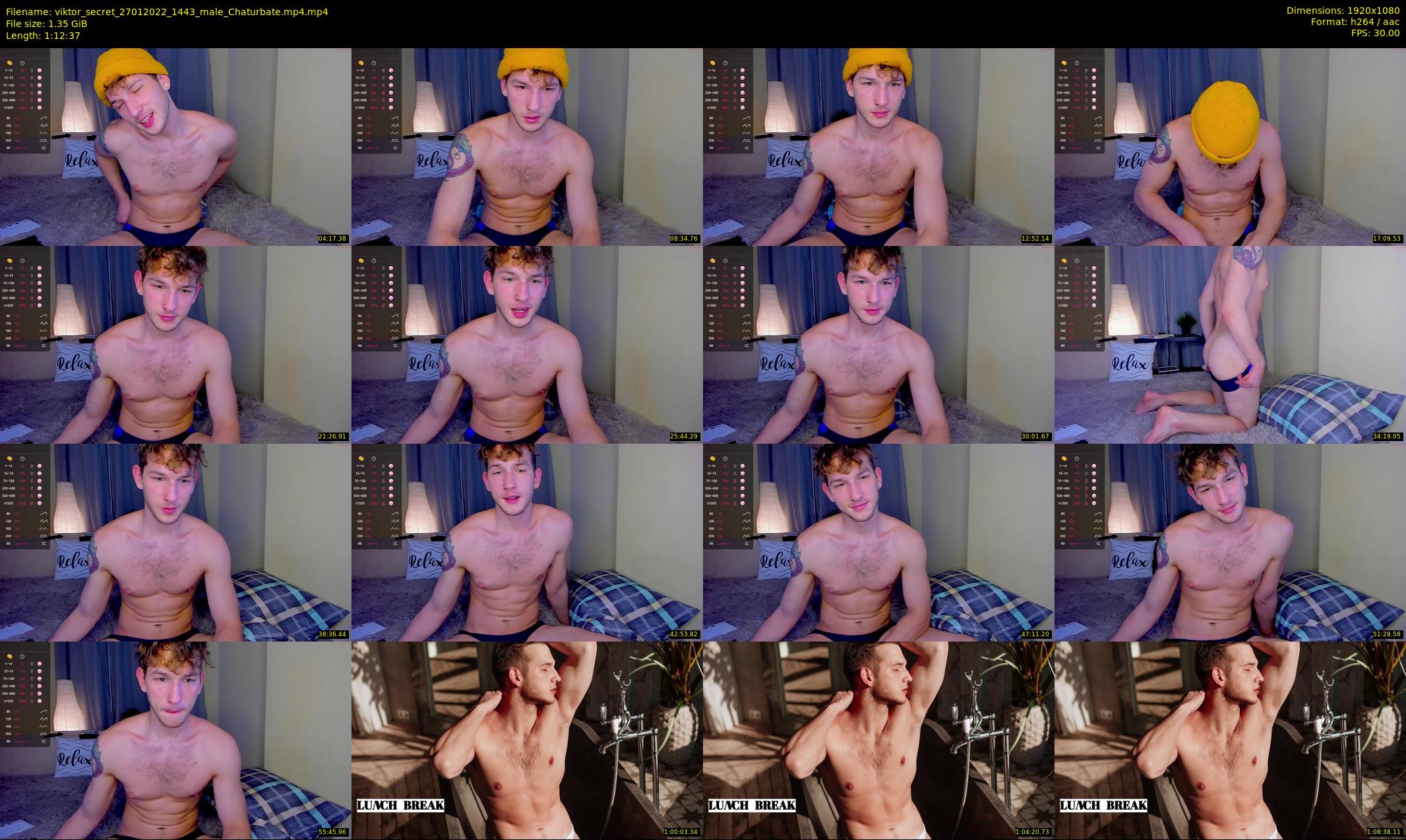 viktor_secret — 73 minute Chaturbate male cam show recording, 1080p, Jan 27, 2022