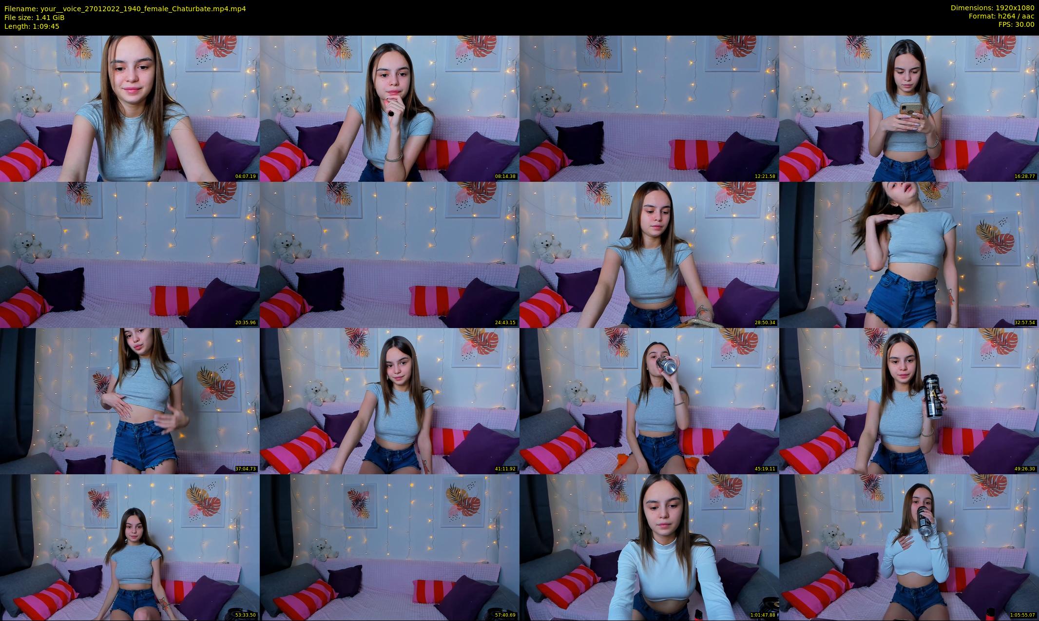 your__voice — 70 minute Chaturbate female cam show recording, 1080p, Jan 27, 2022