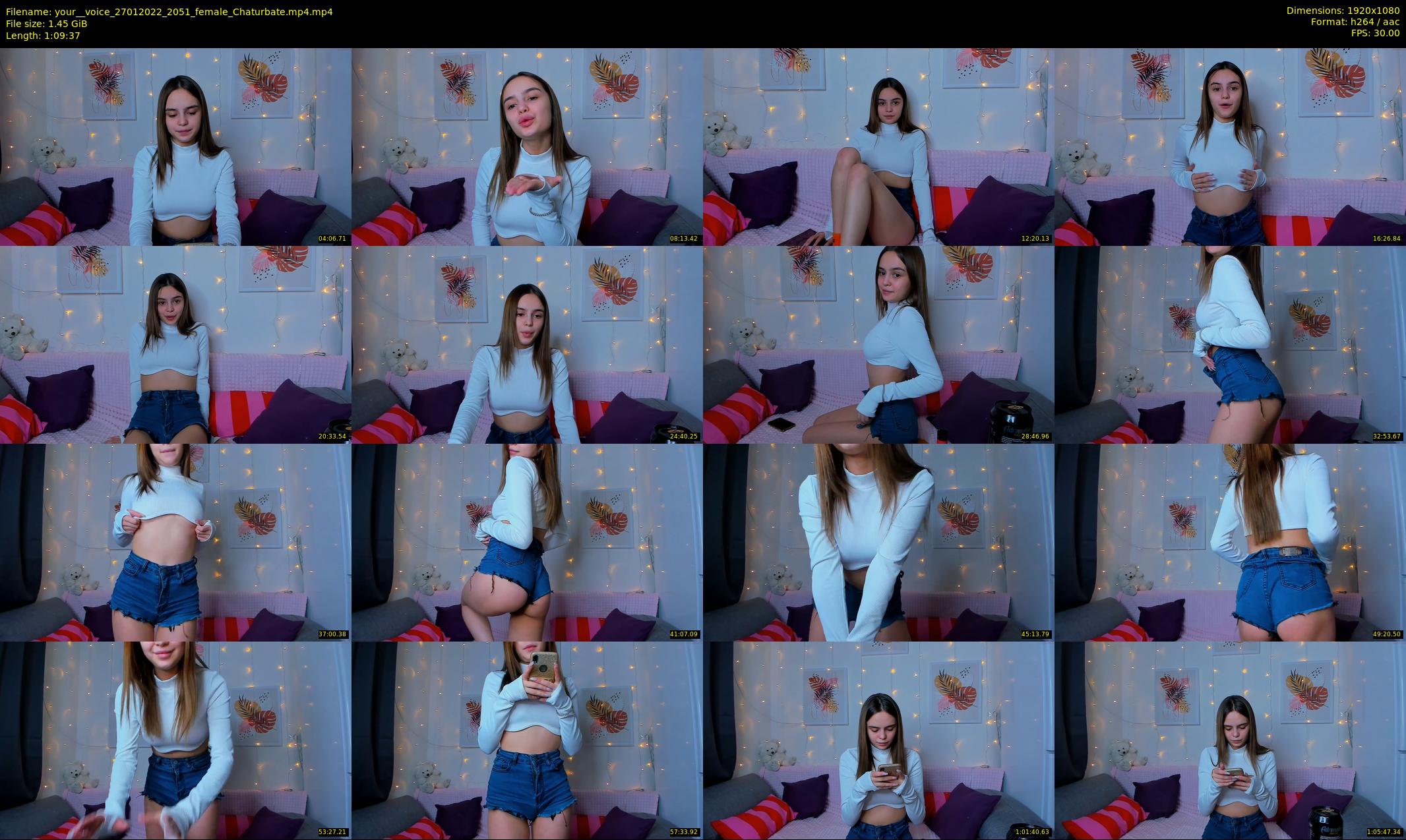 your__voice — 70 minute Chaturbate female cam show recording, 1080p, Jan 27, 2022