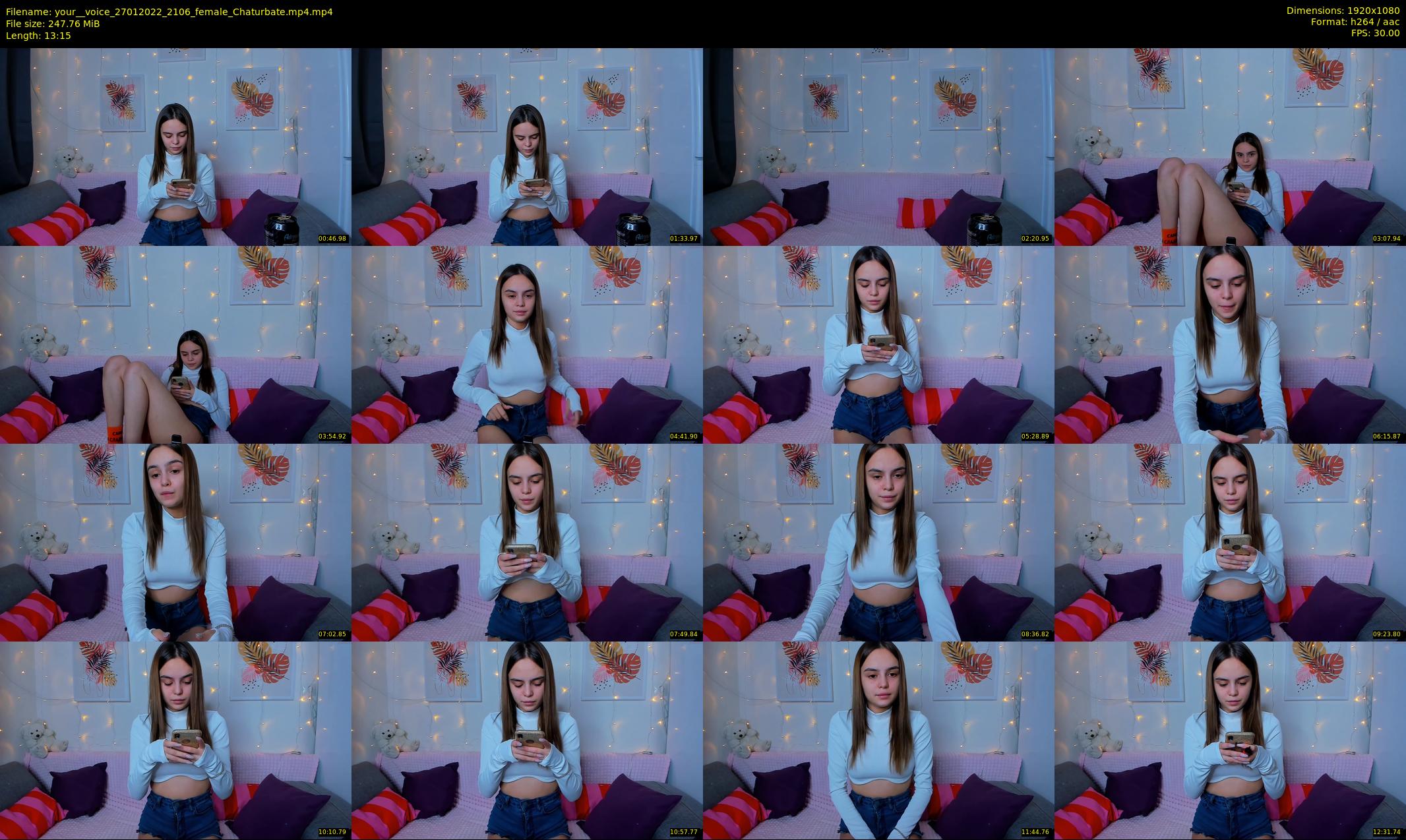 your__voice — 14 minute Chaturbate female cam show recording, 1080p, Jan 27, 2022