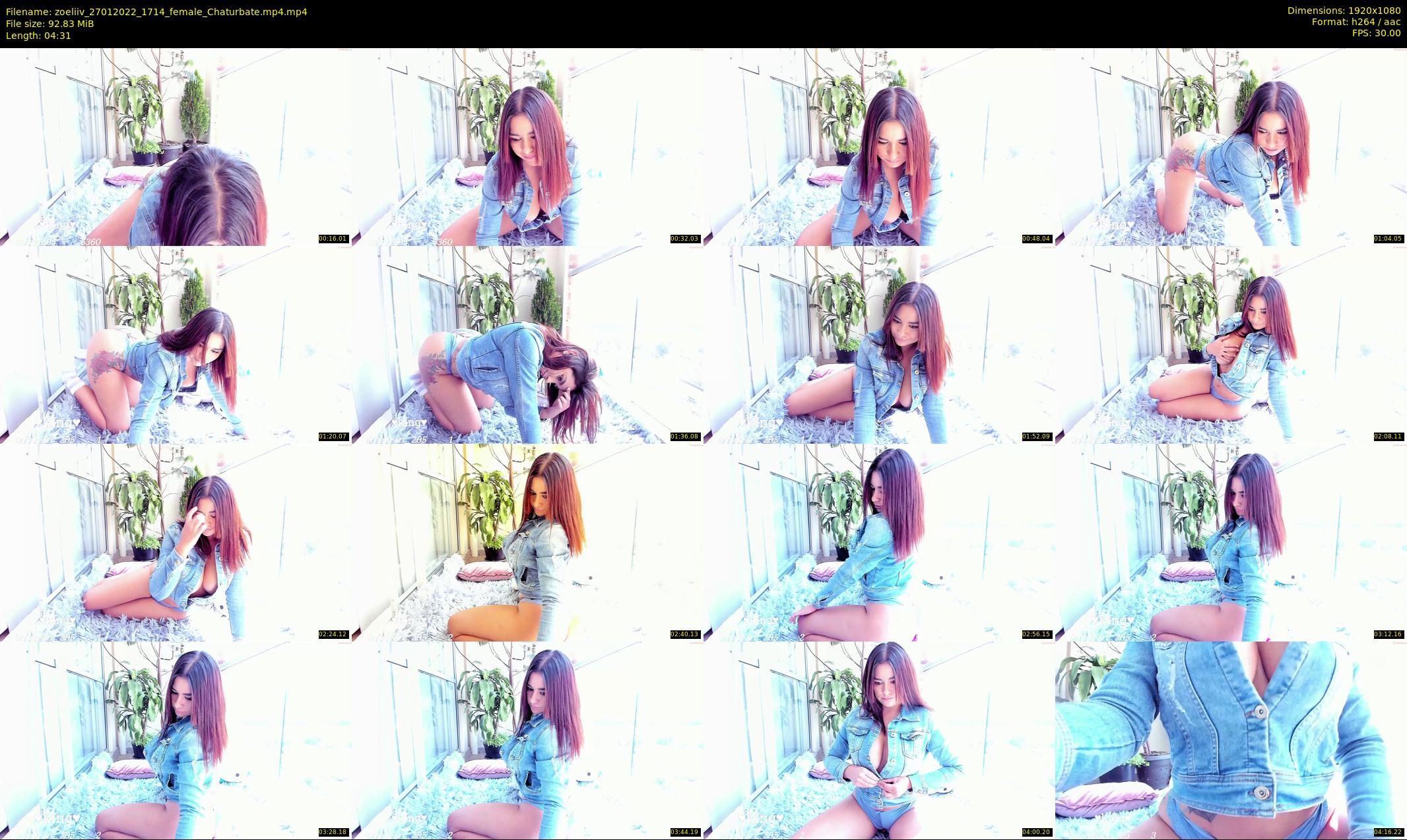 zoeliiv — 5 minute Chaturbate female cam show recording, 1080p, Jan 27, 2022