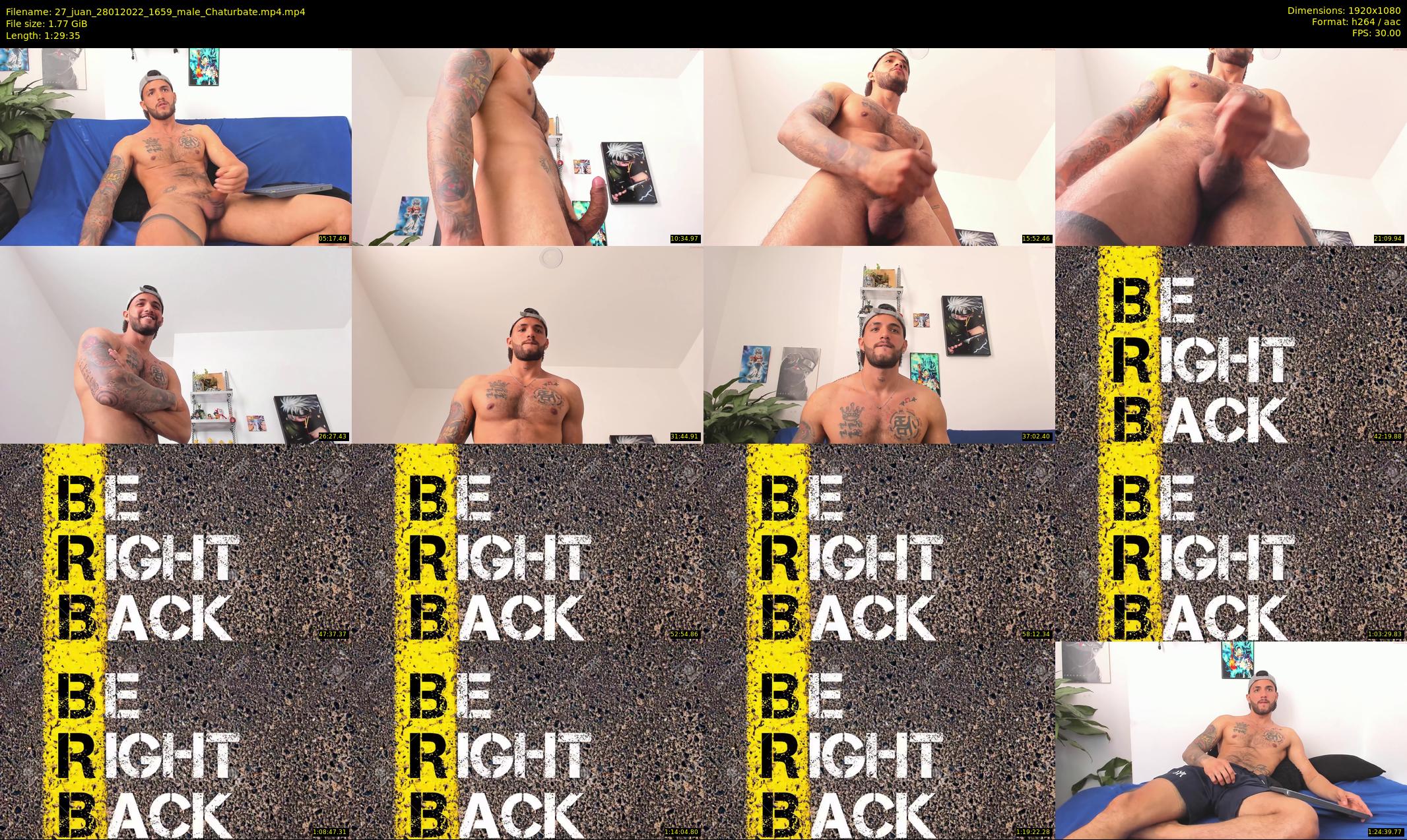 27_juan — 90 minute Chaturbate male cam show recording, 1080p, Jan 28, 2022