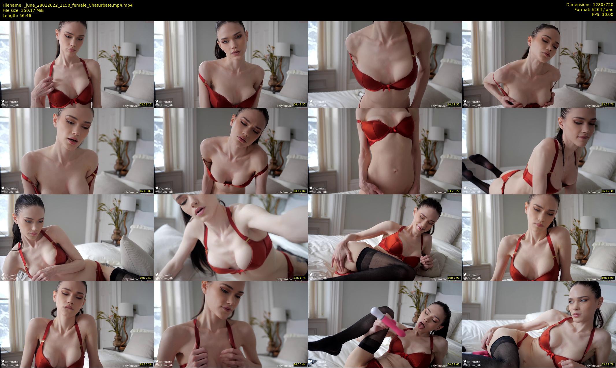 _june — 57 minute Chaturbate female cam show recording, 720p, Jan 28, 2022