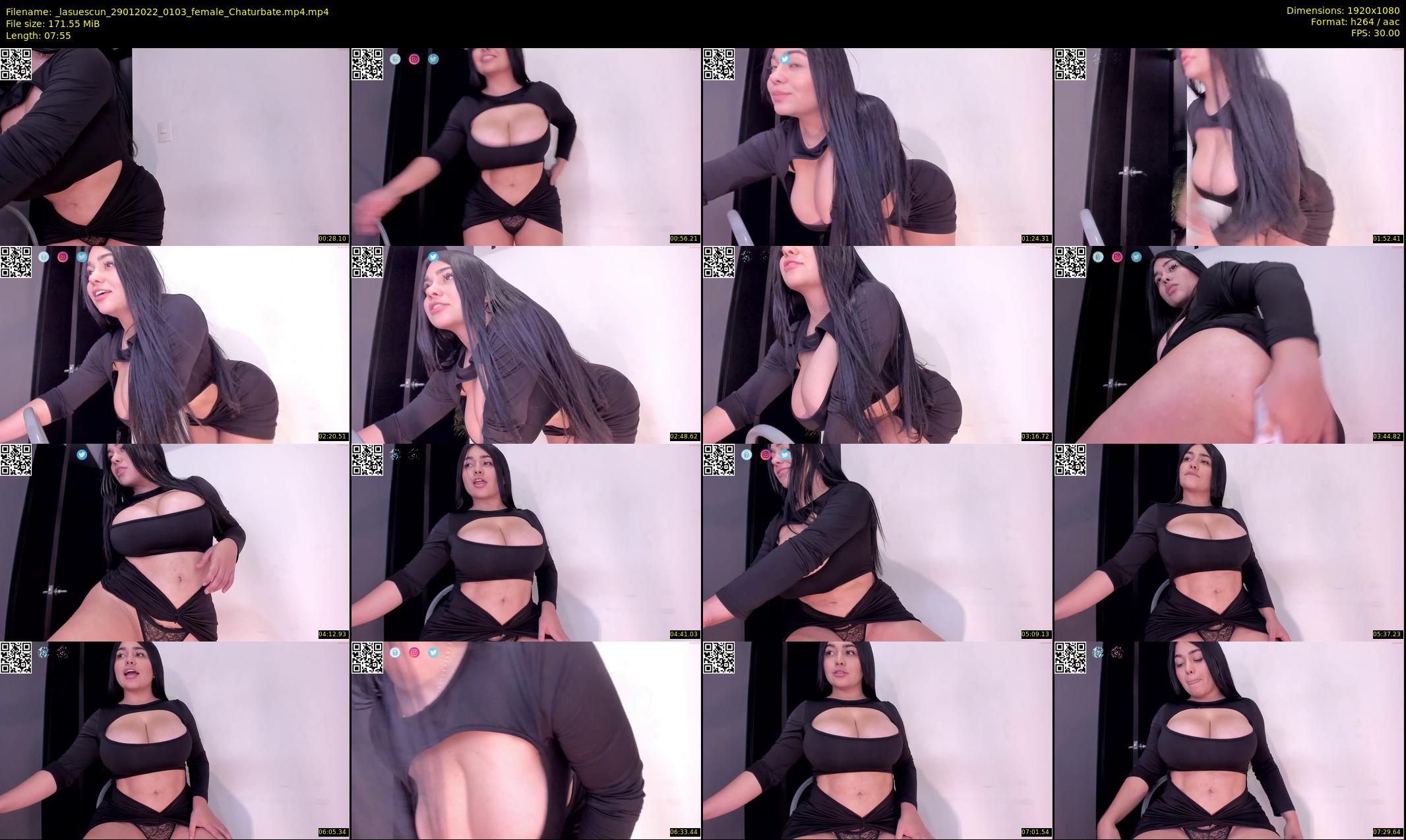_lasuescun — 8 minute Chaturbate female cam show recording, 1080p, Jan 29, 2022