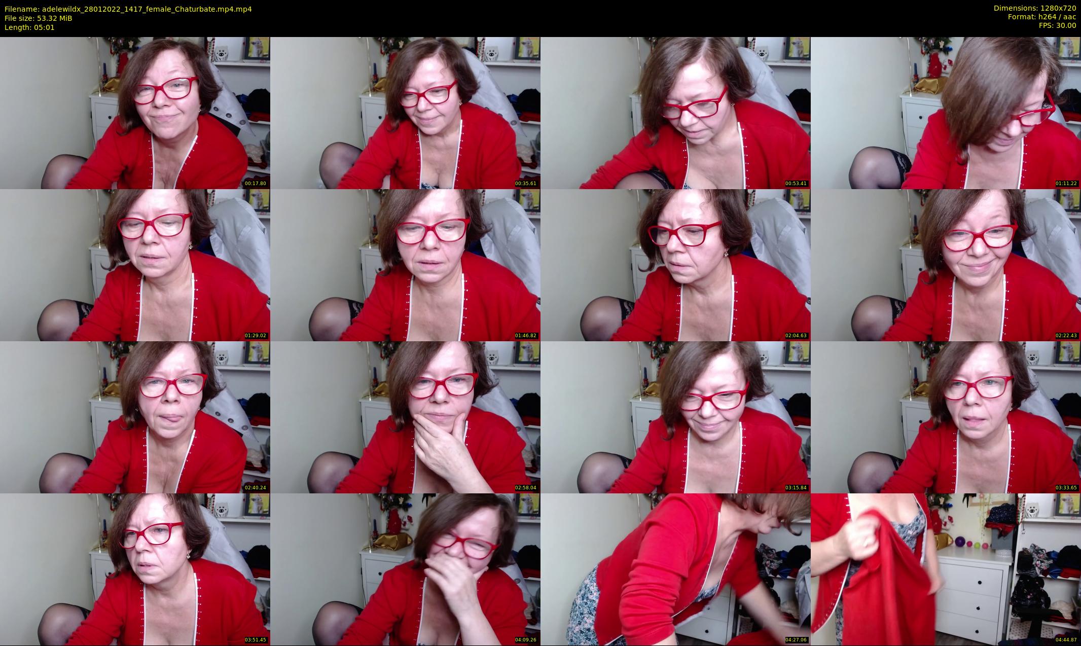 adelewildx — 6 minute Chaturbate female cam show recording, 720p, Jan 28, 2022