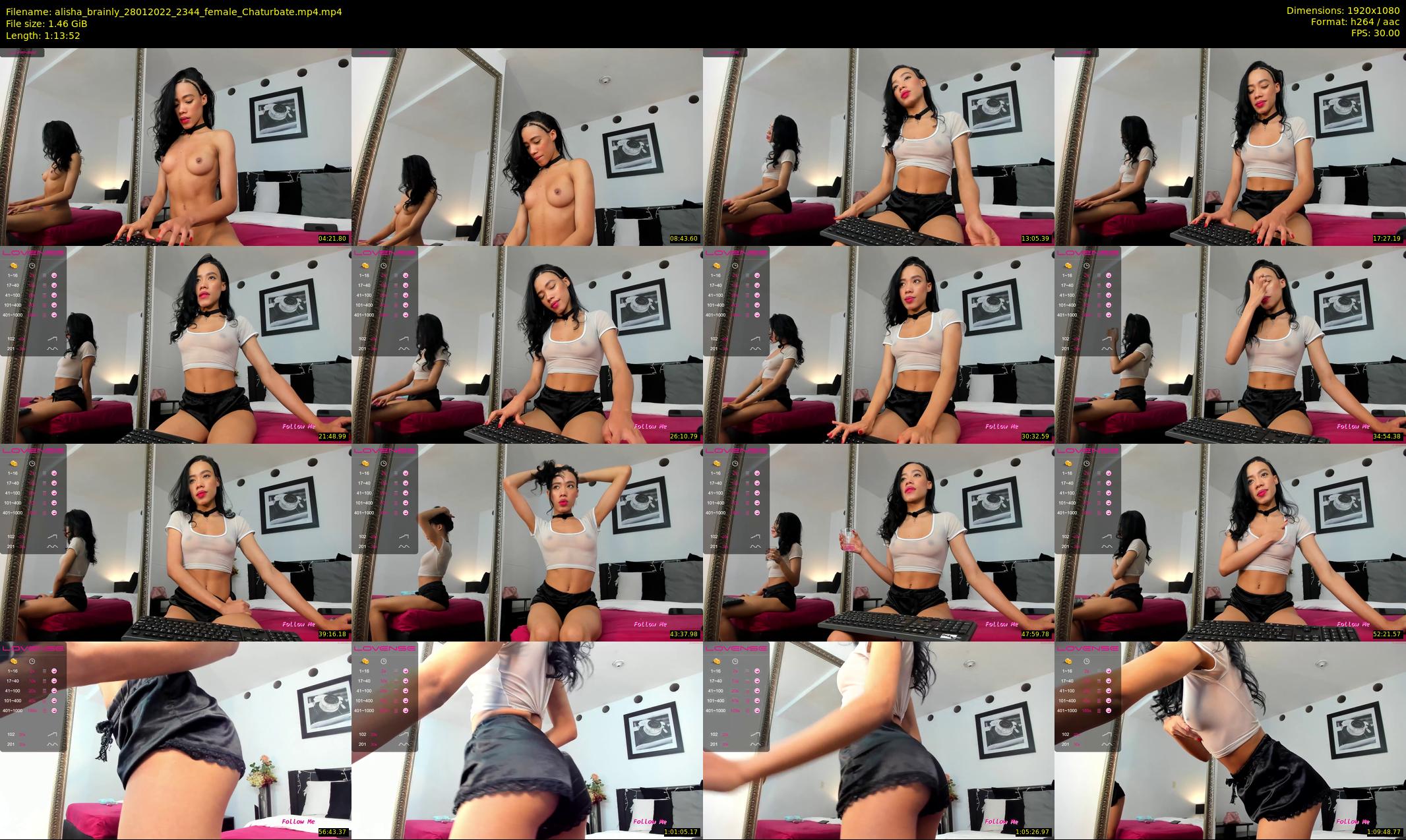 alisha_brainly — 74 minute Chaturbate female cam show recording, 1080p, Jan 28, 2022