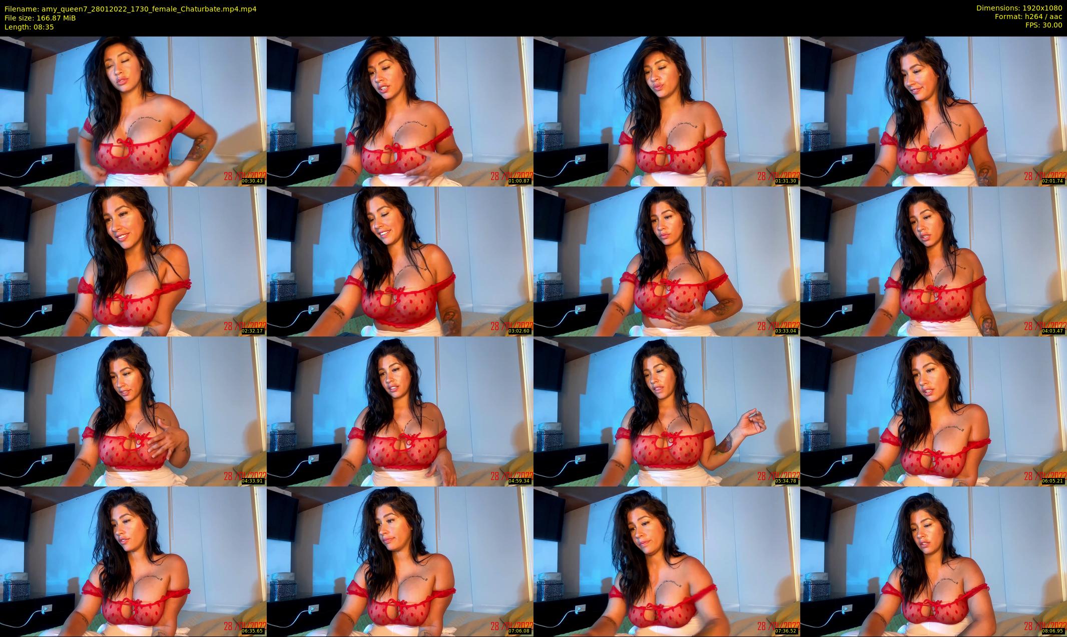 amy_queen7 — 9 minute Chaturbate female cam show recording, 1080p, Jan 28, 2022