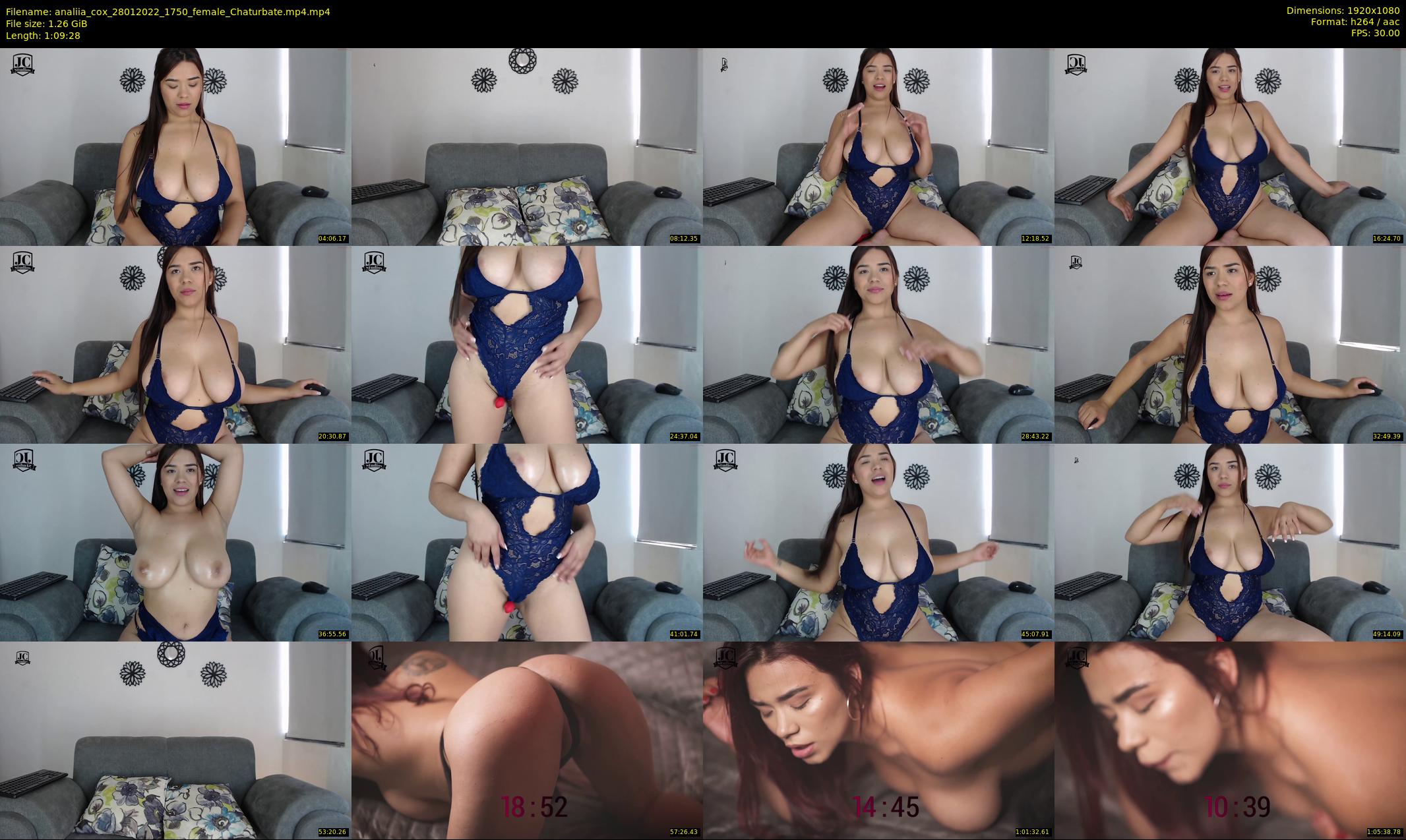 analiia_cox — 70 minute Chaturbate female cam show recording, 1080p, Jan 28, 2022