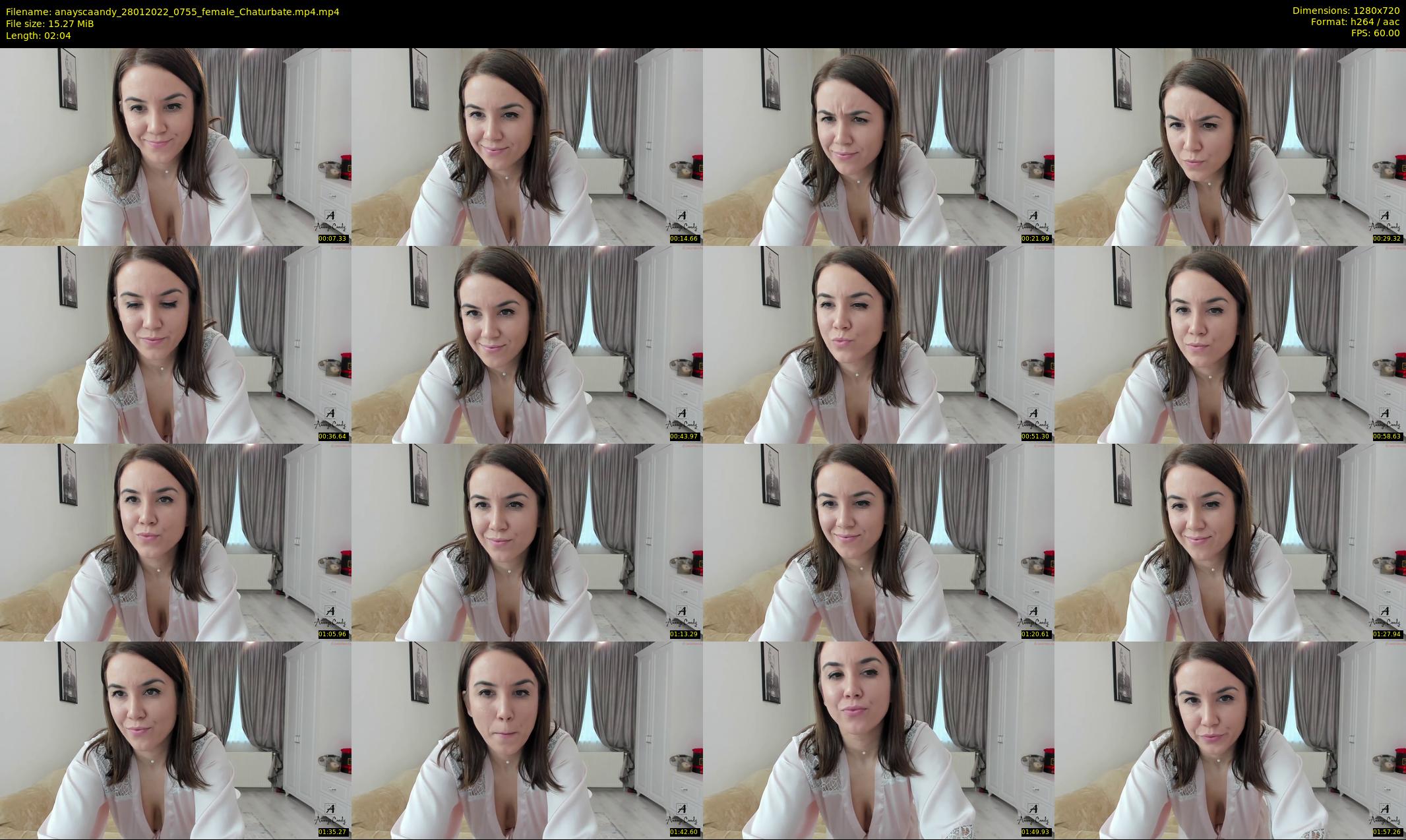 anayscaandy — 3 minute Chaturbate female cam show recording, 720p, Jan 28, 2022