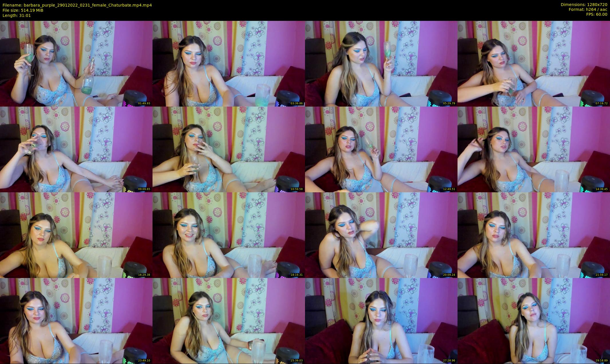 barbara_purple — 32 minute Chaturbate female cam show recording, 720p, Jan 29, 2022