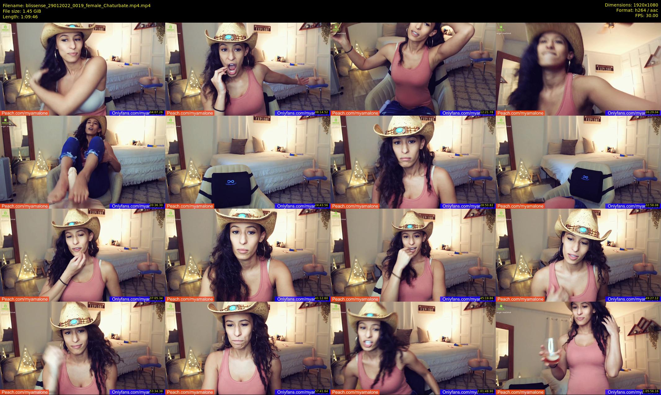 blissense — 70 minute Chaturbate female cam show recording, 1080p, Jan 29, 2022