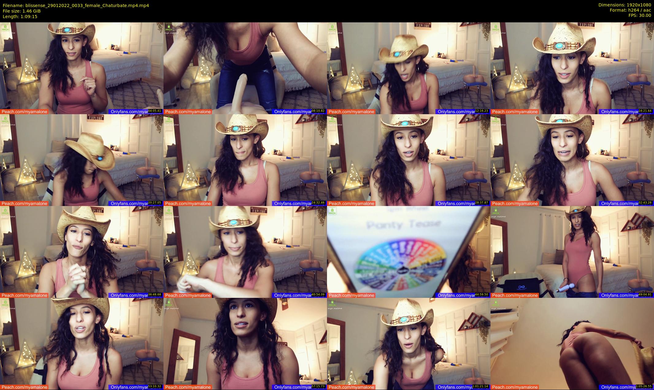blissense — 70 minute Chaturbate female cam show recording, 1080p, Jan 29, 2022