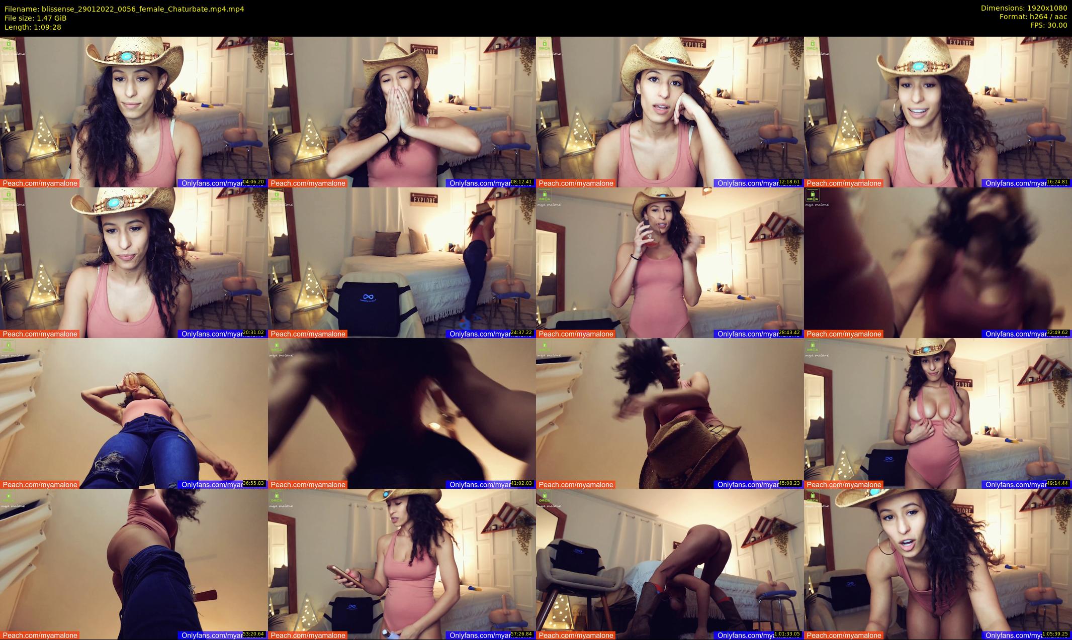 blissense — 70 minute Chaturbate female cam show recording, 1080p, Jan 29, 2022