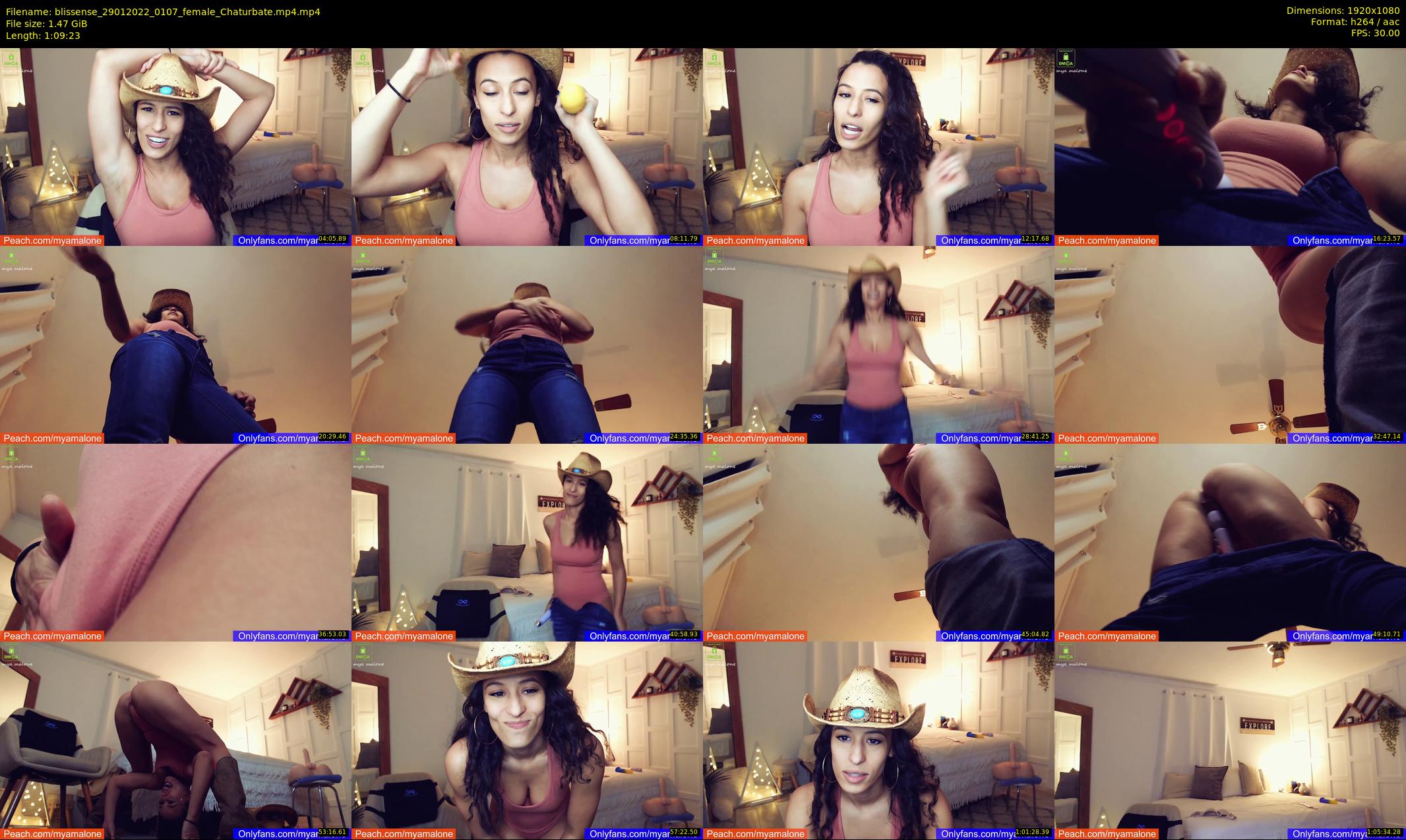 blissense — 70 minute Chaturbate female cam show recording, 1080p, Jan 29, 2022