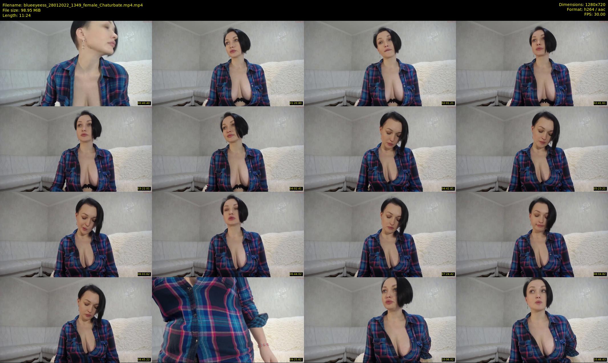 blueeyeess — 12 minute Chaturbate female cam show recording, 720p, Jan 28, 2022