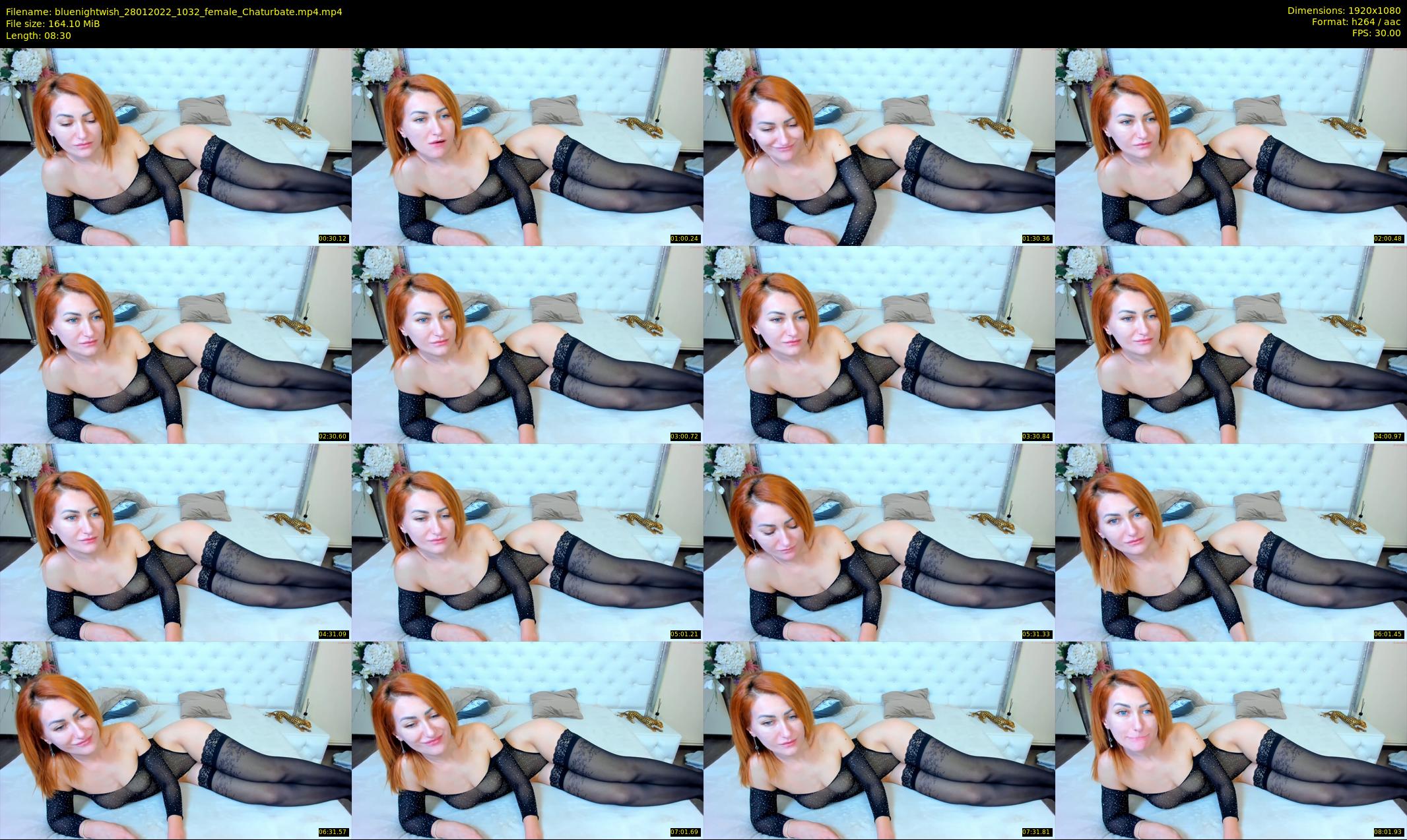 bluenightwish — 9 minute Chaturbate female cam show recording, 1080p, Jan 28, 2022