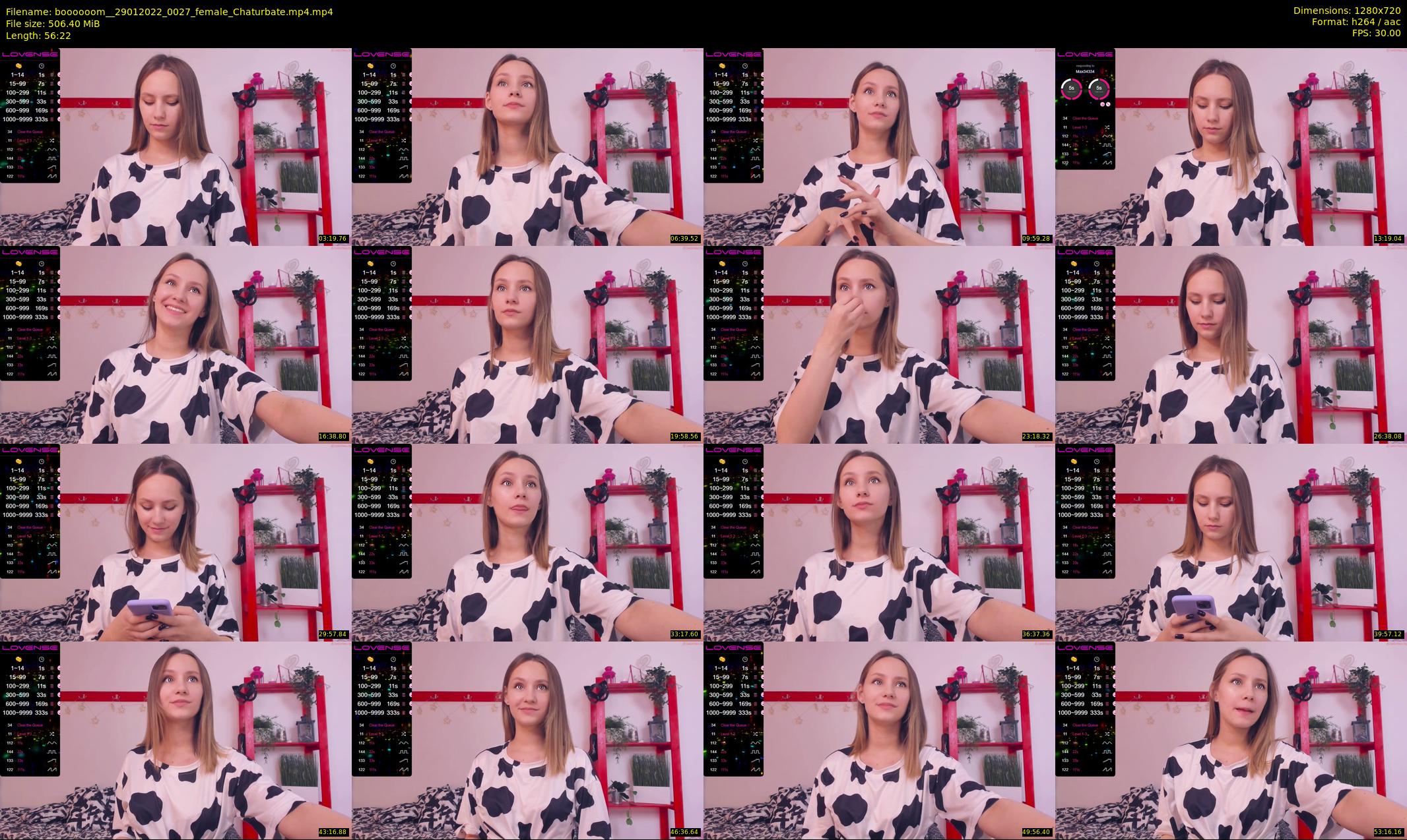 boooooom_ — 57 minute Chaturbate female cam show recording, 720p, Jan 29, 2022