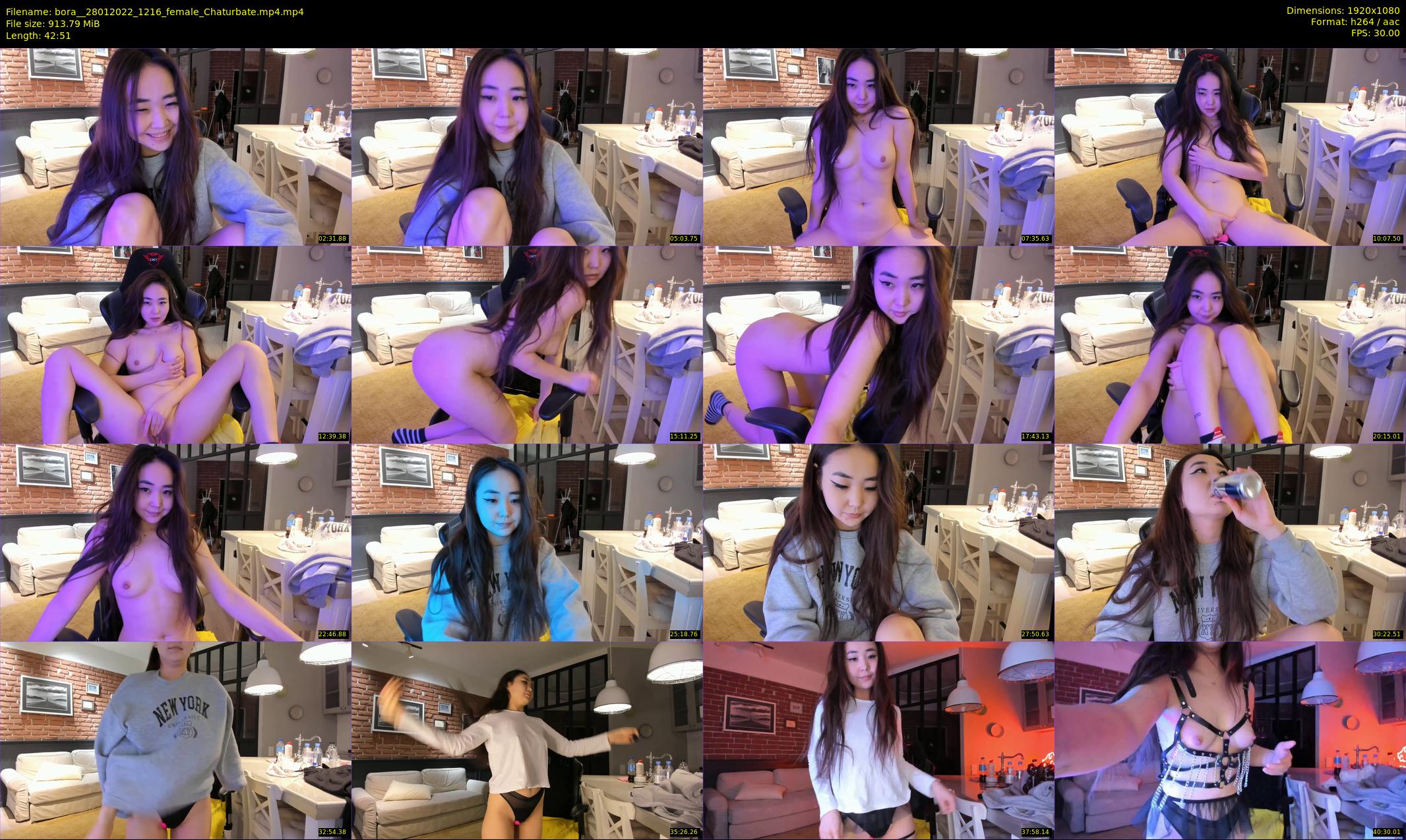 bora_ — 43 minute Chaturbate female cam show recording, 1080p, Jan 28, 2022